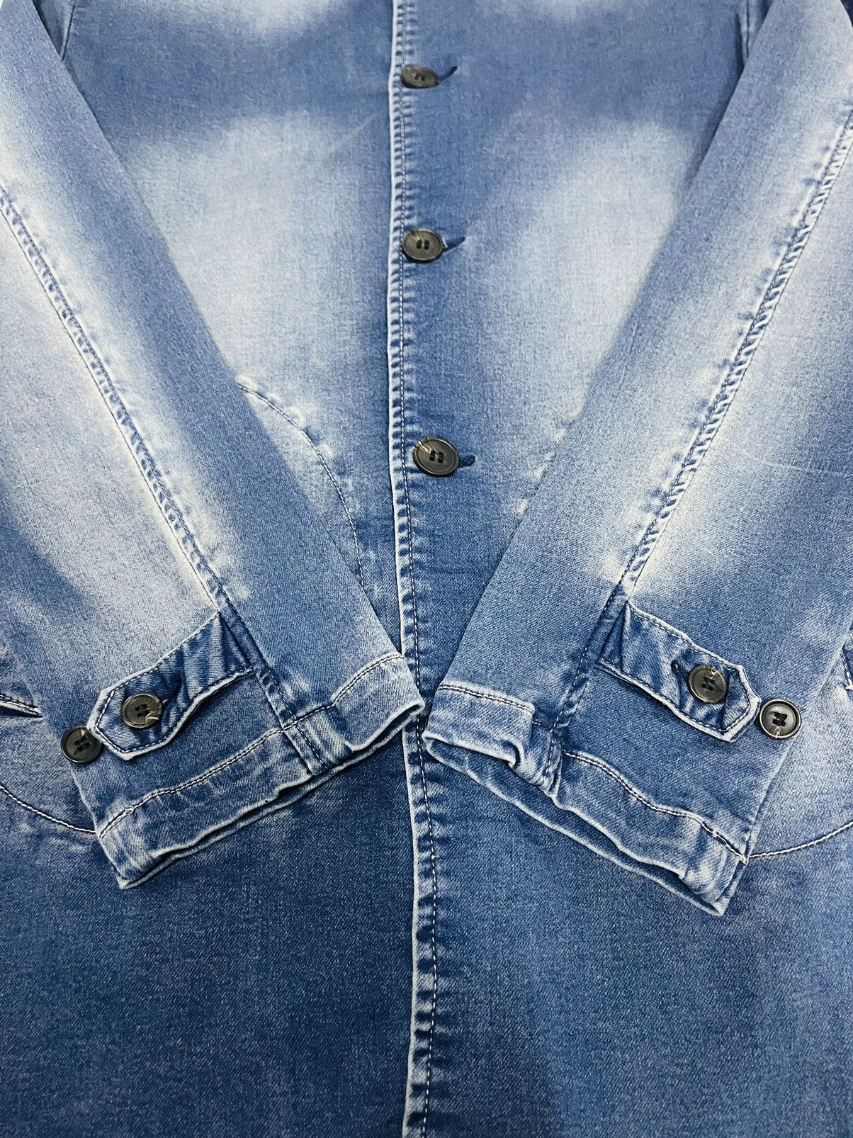Japanese Brand Nylaus Clothing Button Up Jacket (09) Size M / US 6-8 / IT 42-44 - 10 Thumbnail