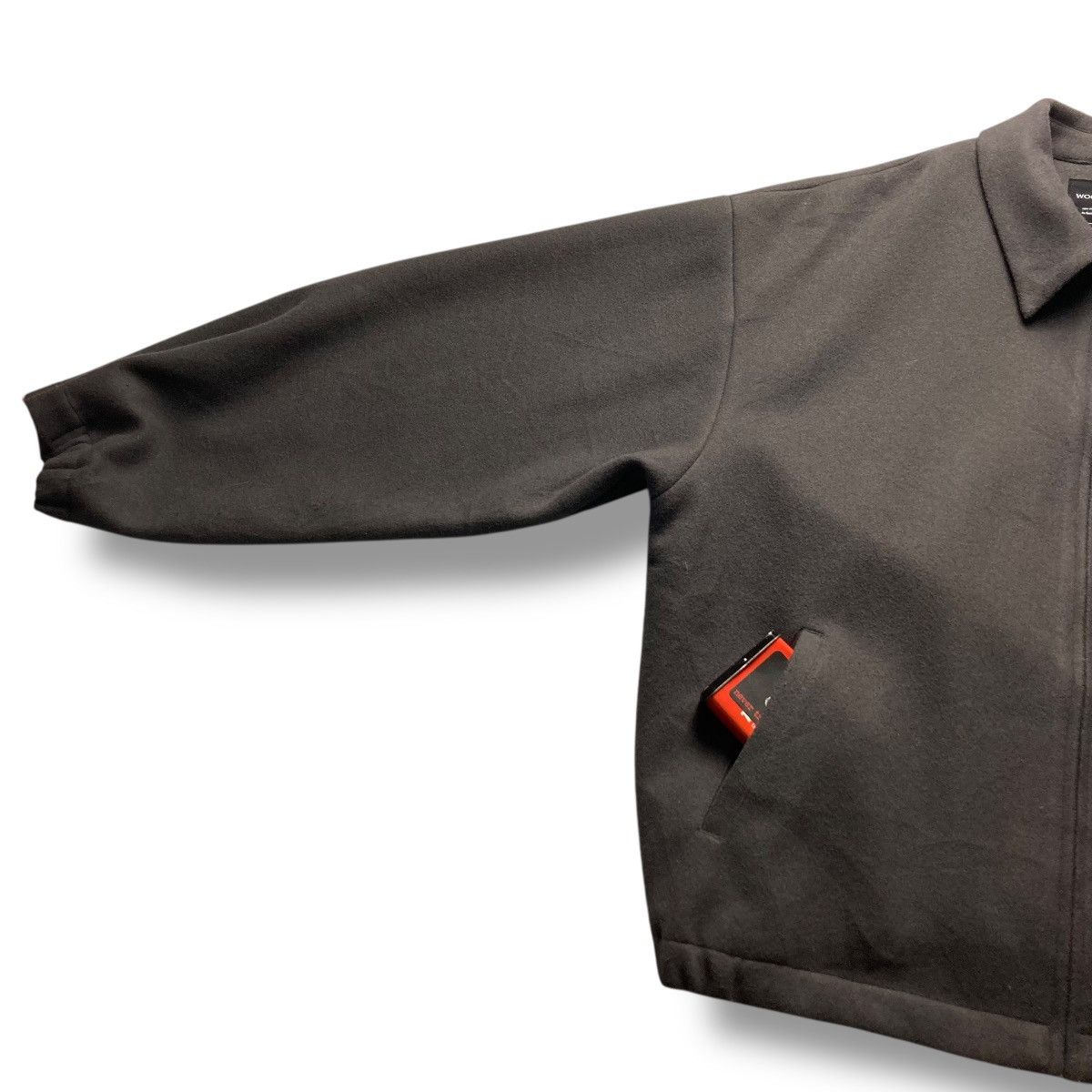 RAGEBLUE 🇯🇵 RAGEBLUE WOOL BLEND FULL ZIP BOMBER JACKET Size US L / EU 52-54 / 3 - 5 Thumbnail