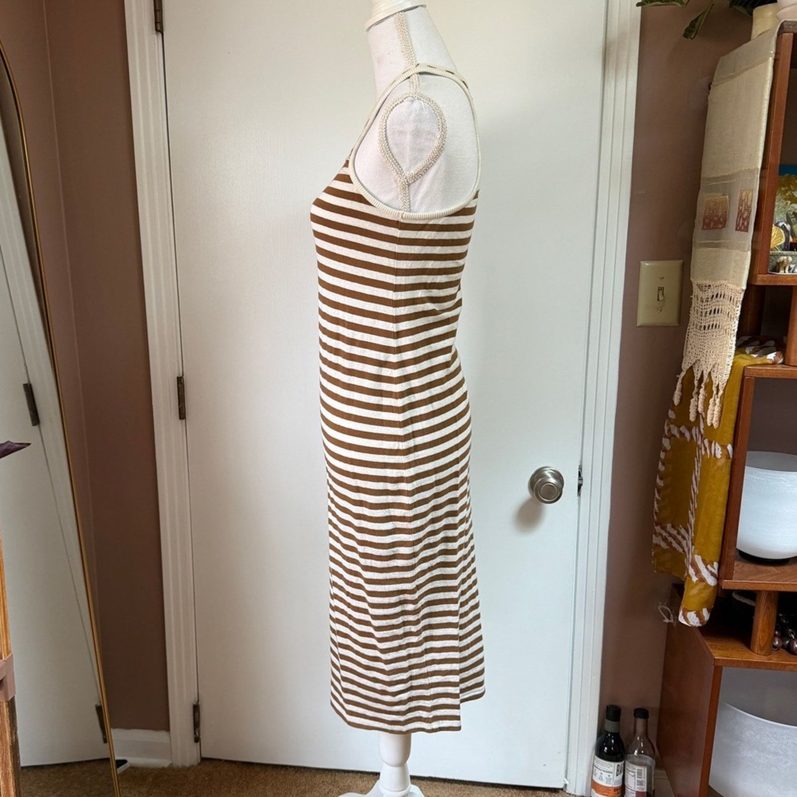 Lou & Grey Striped Racerback Dress Size S / US 4 / IT 40 - 3 Thumbnail