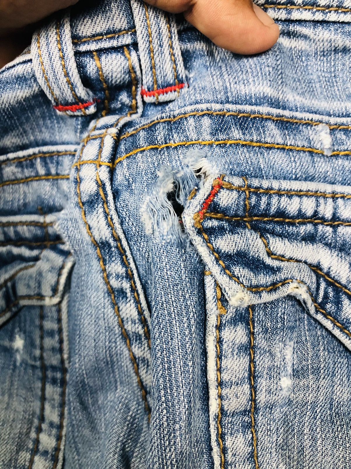 Jean Unbrand Distressed Jeans (21) Size US 29 - 17 Thumbnail
