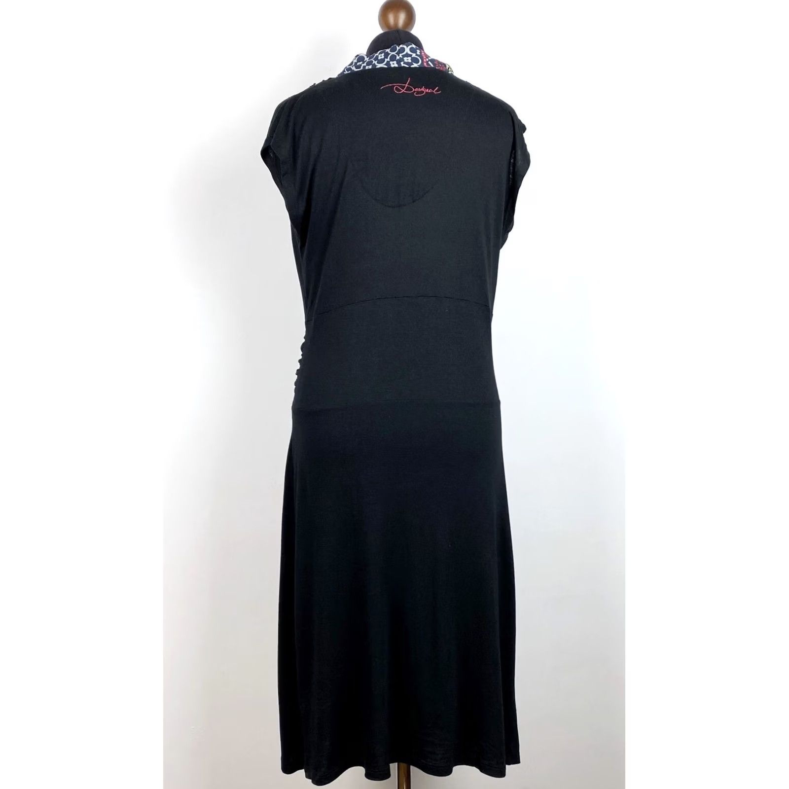 Desigual Desigual XL Womens A-Line Dress Multicoloured Long Dress Size XL / US 12-14 / IT 48-50 - 4 Thumbnail