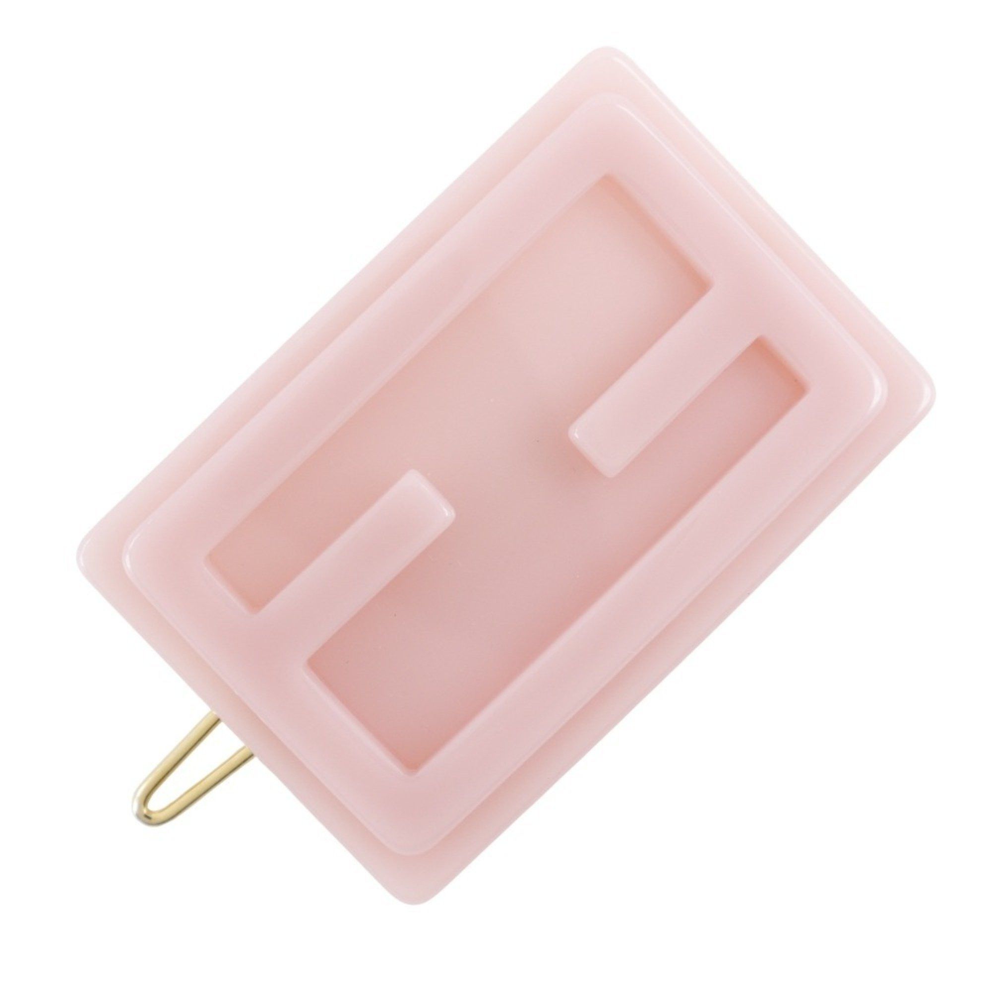 Fendi Fendi Kids FF Hair Clip JFP403 AMRG Plastic Pink Barrette Women's Size ONE SIZE - 1 Thumbnail