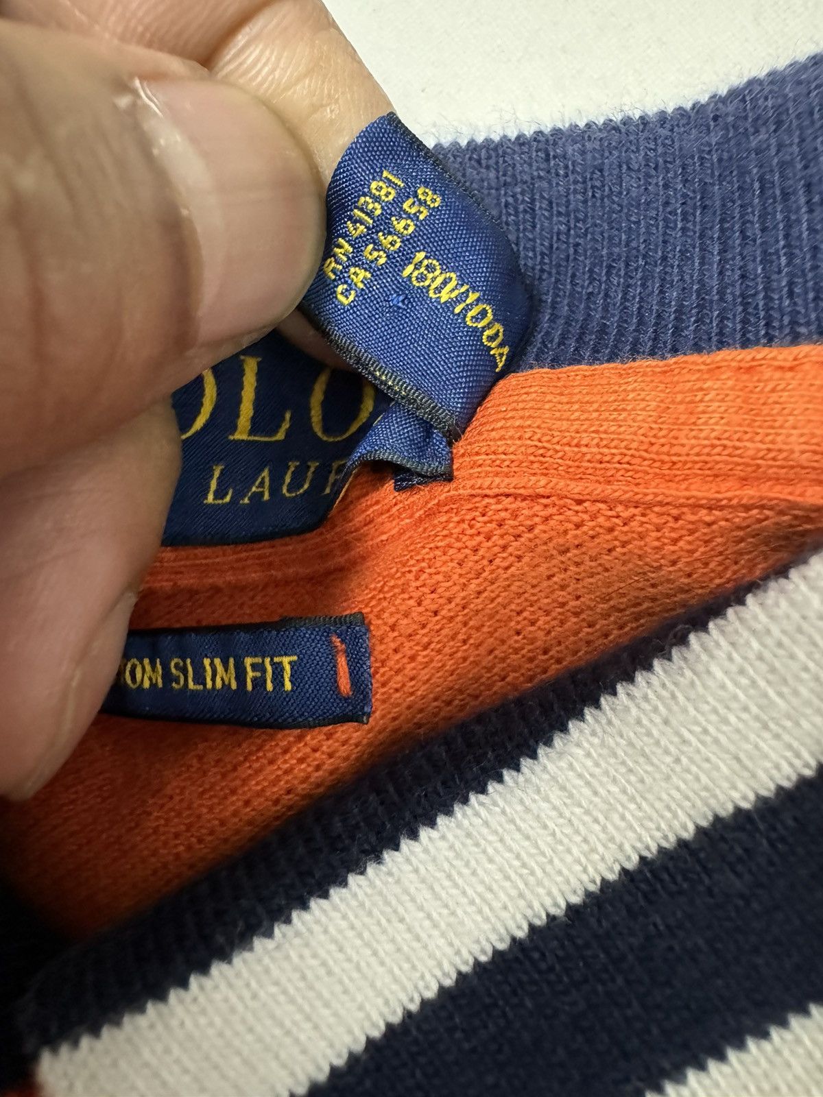 Polo Ralph Lauren × Ralph Lauren POLO RALPH LAUREN STRIPE BIG PONY NO 1 Size US L / EU 52-54 / 3 - 6 Thumbnail