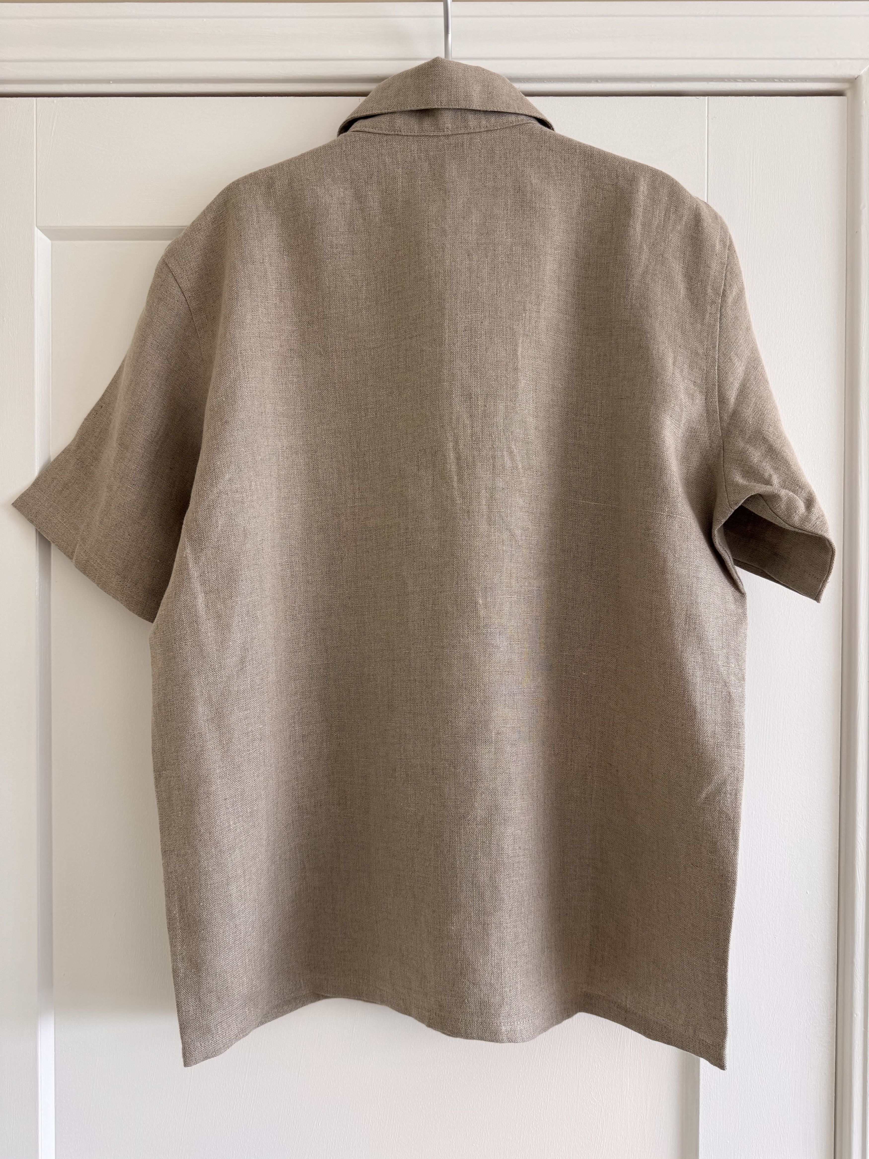 Other Royce Hill Linen Quarter Zip Polo (Beige) Small Size US S / EU 44-46 / 1 - 3 Thumbnail