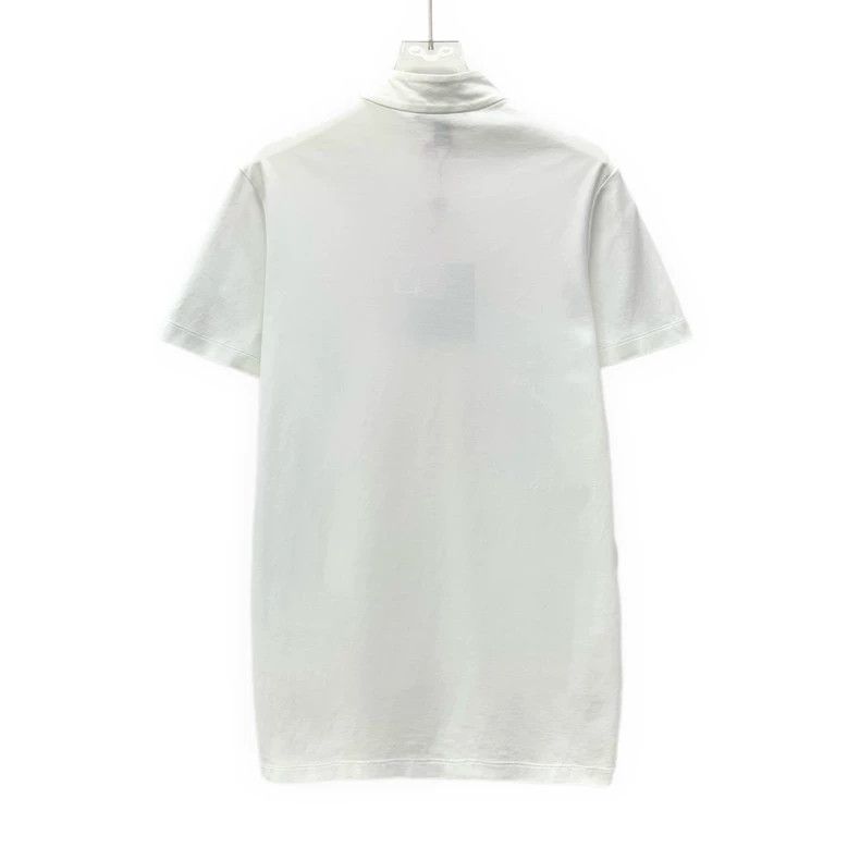 Louis Vuitton Louis Vuitton 22 white lettered logo printed cotton crew n Size S / US 4 / IT 40 - 2 Thumbnail