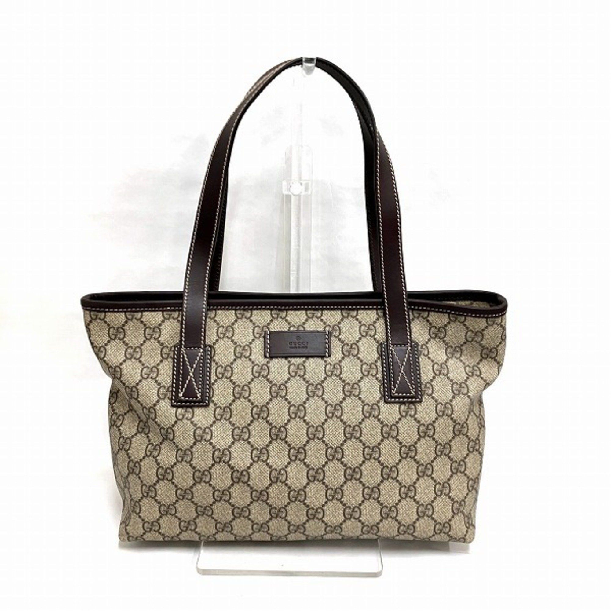 image of Gucci GG Supreme 211138 Bag Tote Women's in Brown