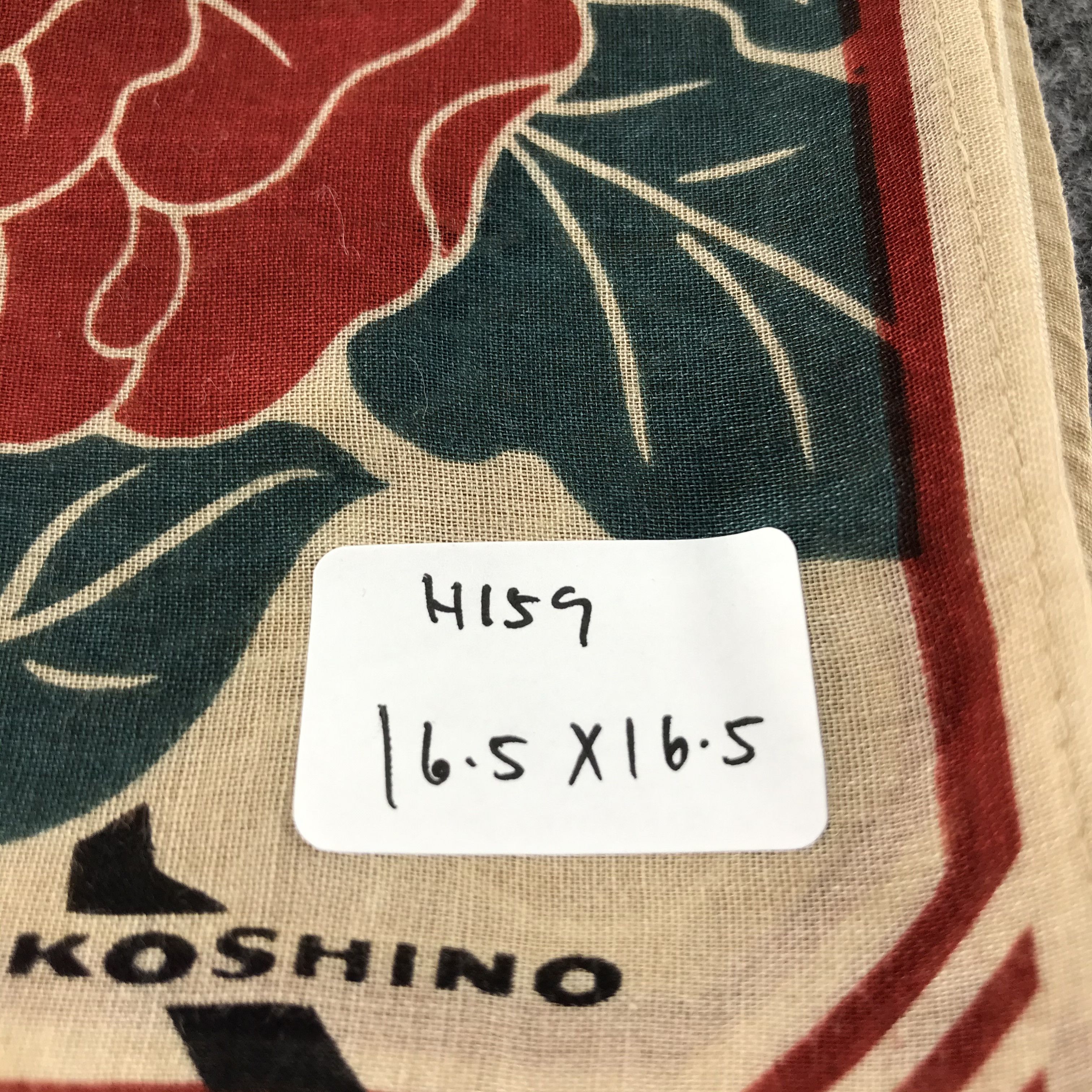 Mr. Junko Junko Koshino Handkerchief Neckerchief Bandana H159 Size ONE SIZE - 9 Thumbnail