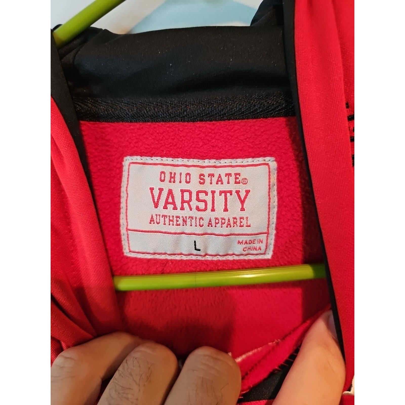 NCAA Ohio State Buckeyes Size L Hoodie Varsity Authentic Apparel Size US L / EU 52-54 / 3 - 8 Thumbnail