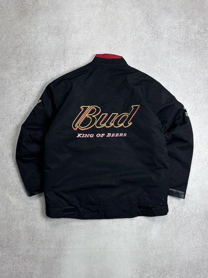 Vintage Vintage 90's Budweiser Boxy F-1 Nascar Racing Y2K Jacket L Size US L / EU 52-54 / 3 - 6 Thumbnail