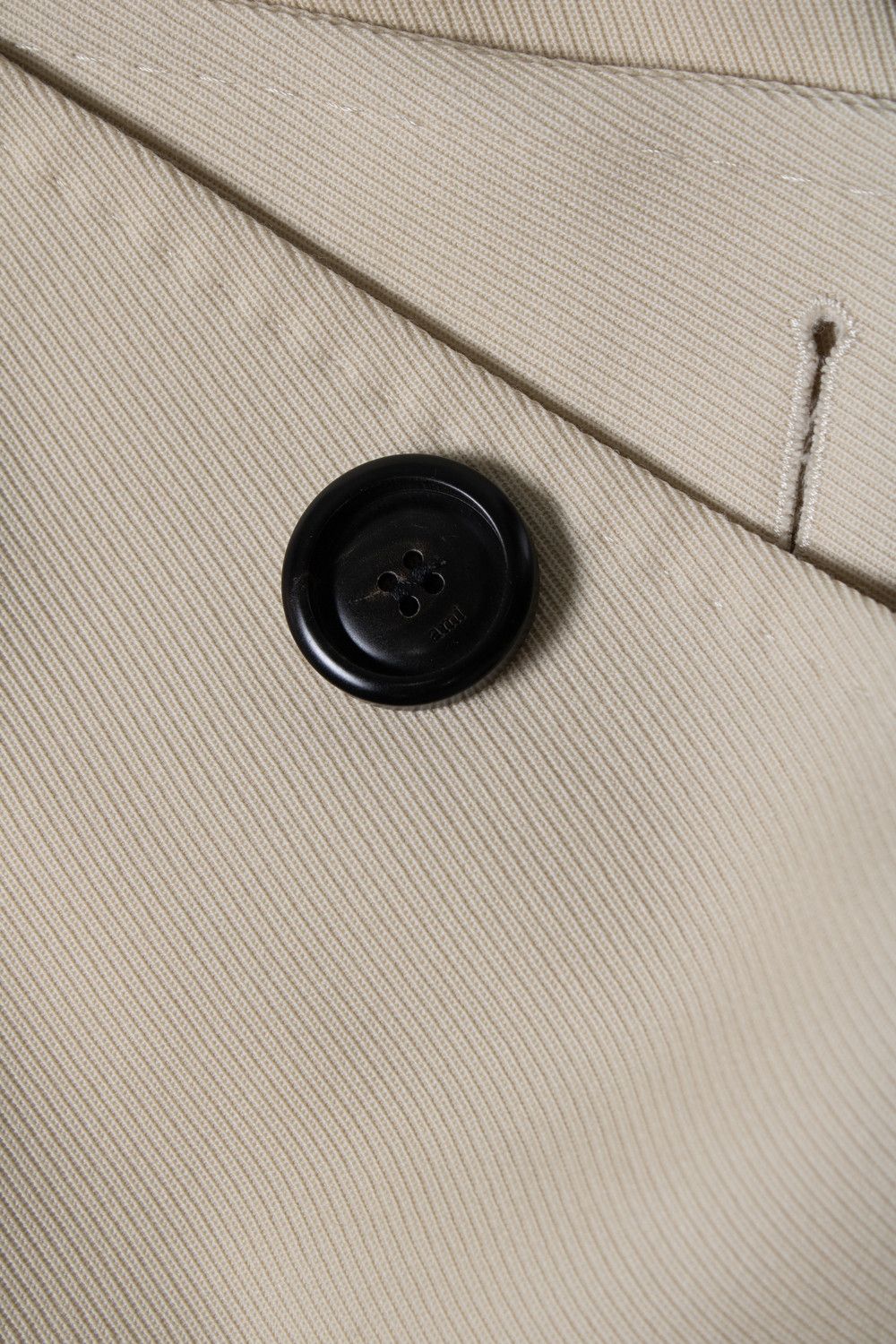 AMI Ami, beige overcoat with 2 slip pockets Size US M / EU 48-50 / 2 - 6 Thumbnail