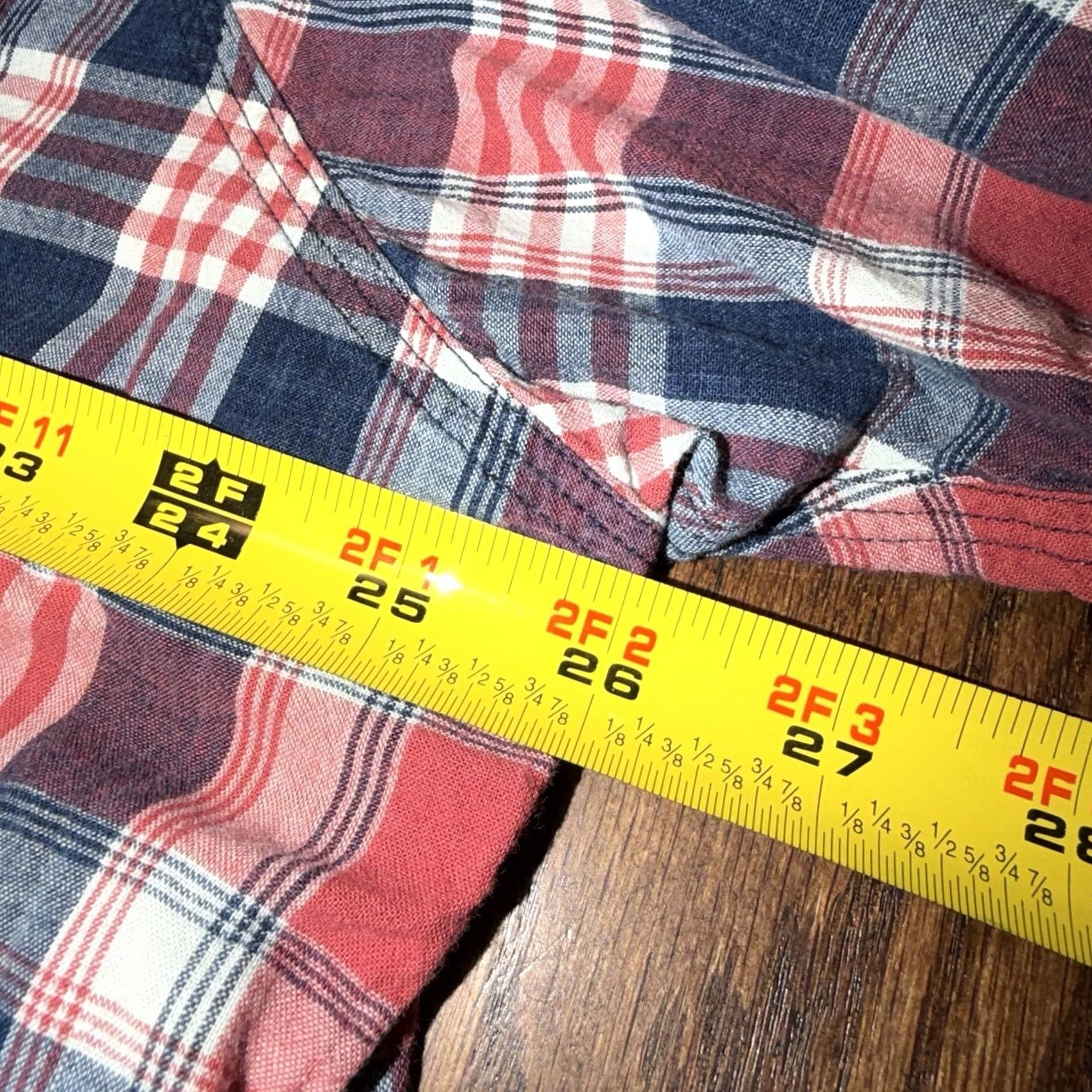 Polo Ralph Lauren Polo Ralph Lauren Shirt Mens XXL Short Sleeve Plaid Button-Up Bleeding Madras Multicolor Cotton Breathing Classic Casual Button-Up Shirt Size US XXL / EU 58 / 5 - 7 Thumbnail