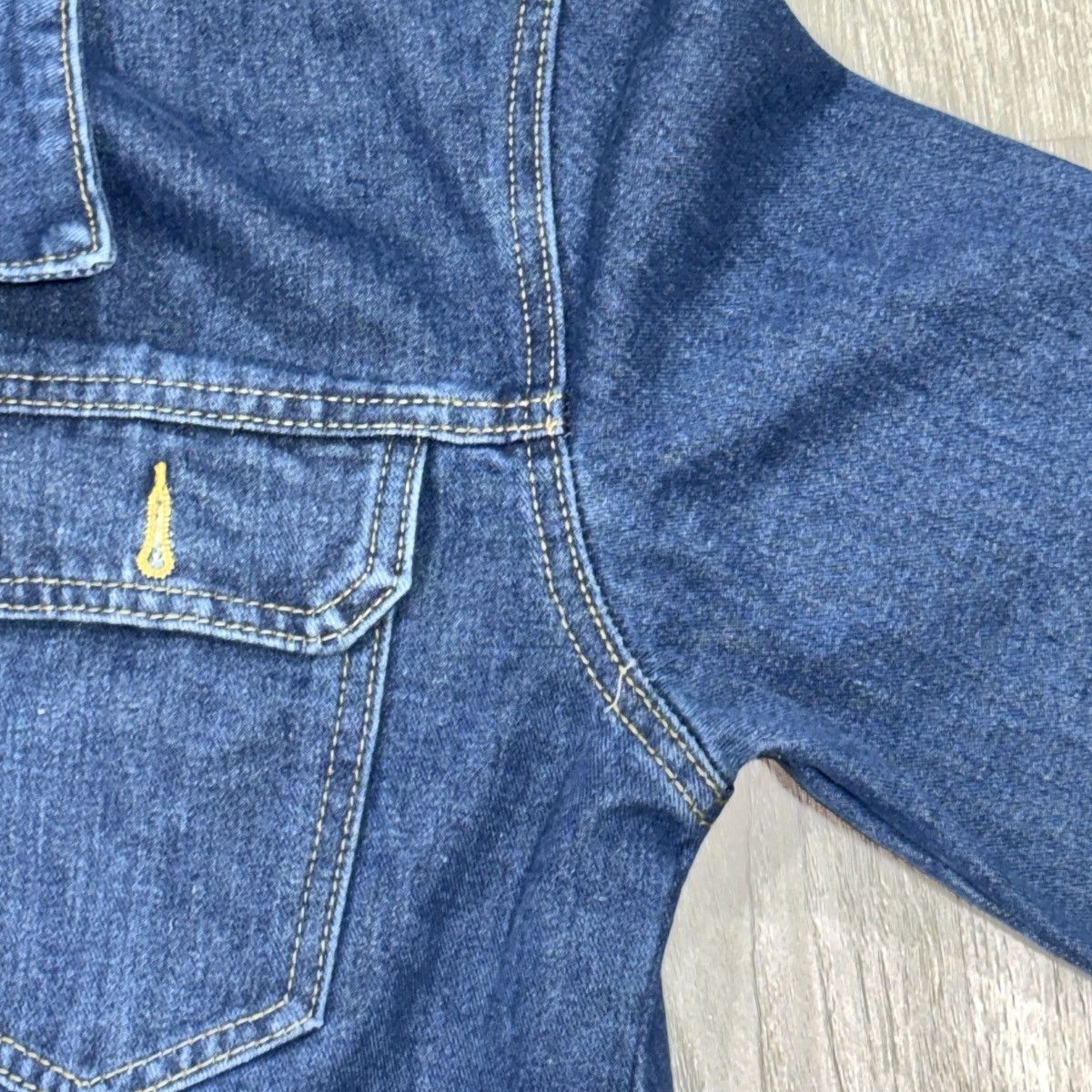 Other The Lemon Studios Jacket Womens M Cropped Denim Trucker Blue Size US M / EU 48-50 / 2 - 8 Thumbnail
