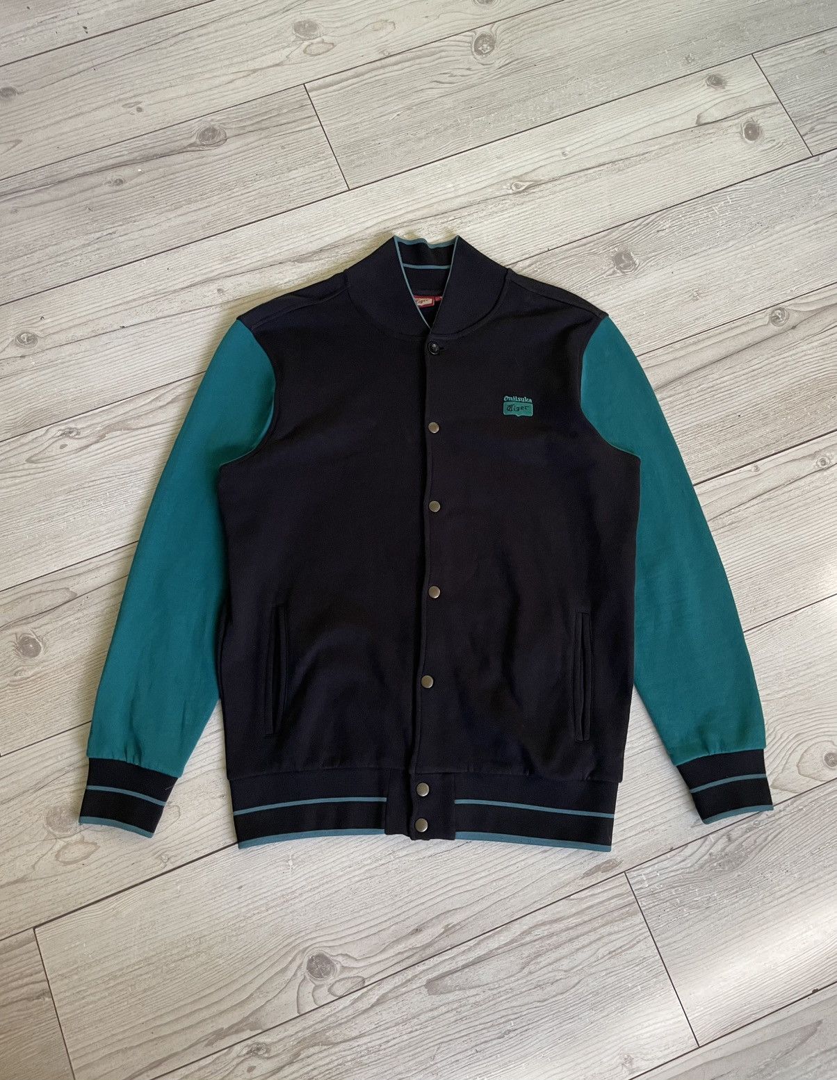 Japanese Brand × Onitsuka Tiger Onitsuka Tiger Bomber Sweatshirt Size US L / EU 52-54 / 3 - 2 Thumbnail