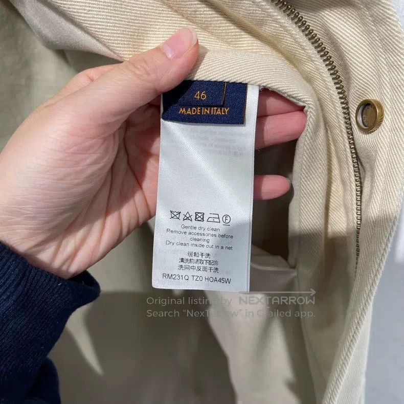 Louis Vuitton Louis Vuitton Full logo lumberjack denim jacket Size US S / EU 44-46 / 1 - 3 Thumbnail