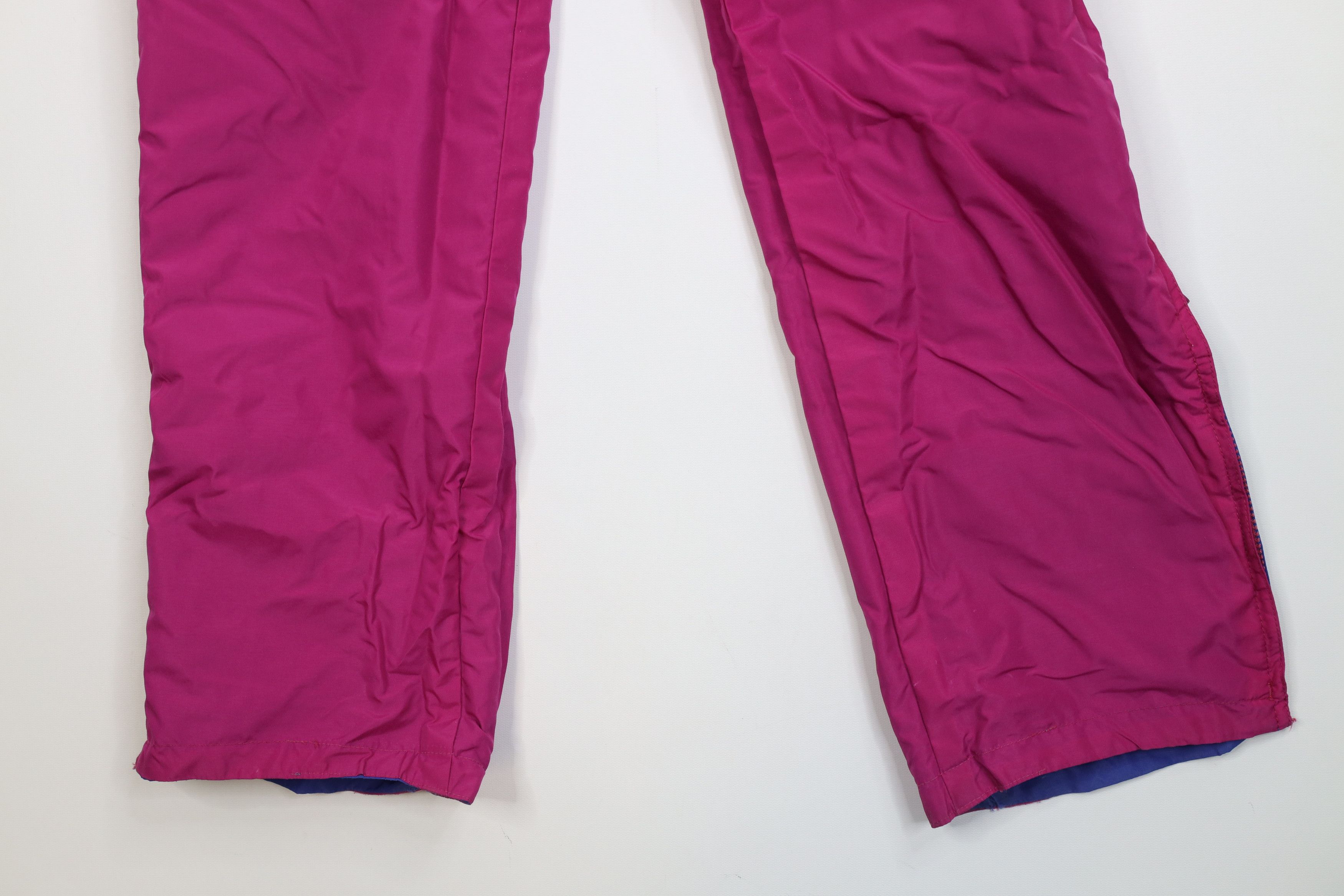 Columbia Vintage 90s Columbia Reversible Waterproof Rain Pants Size 28" / US 6 / IT 42 - 14 Thumbnail