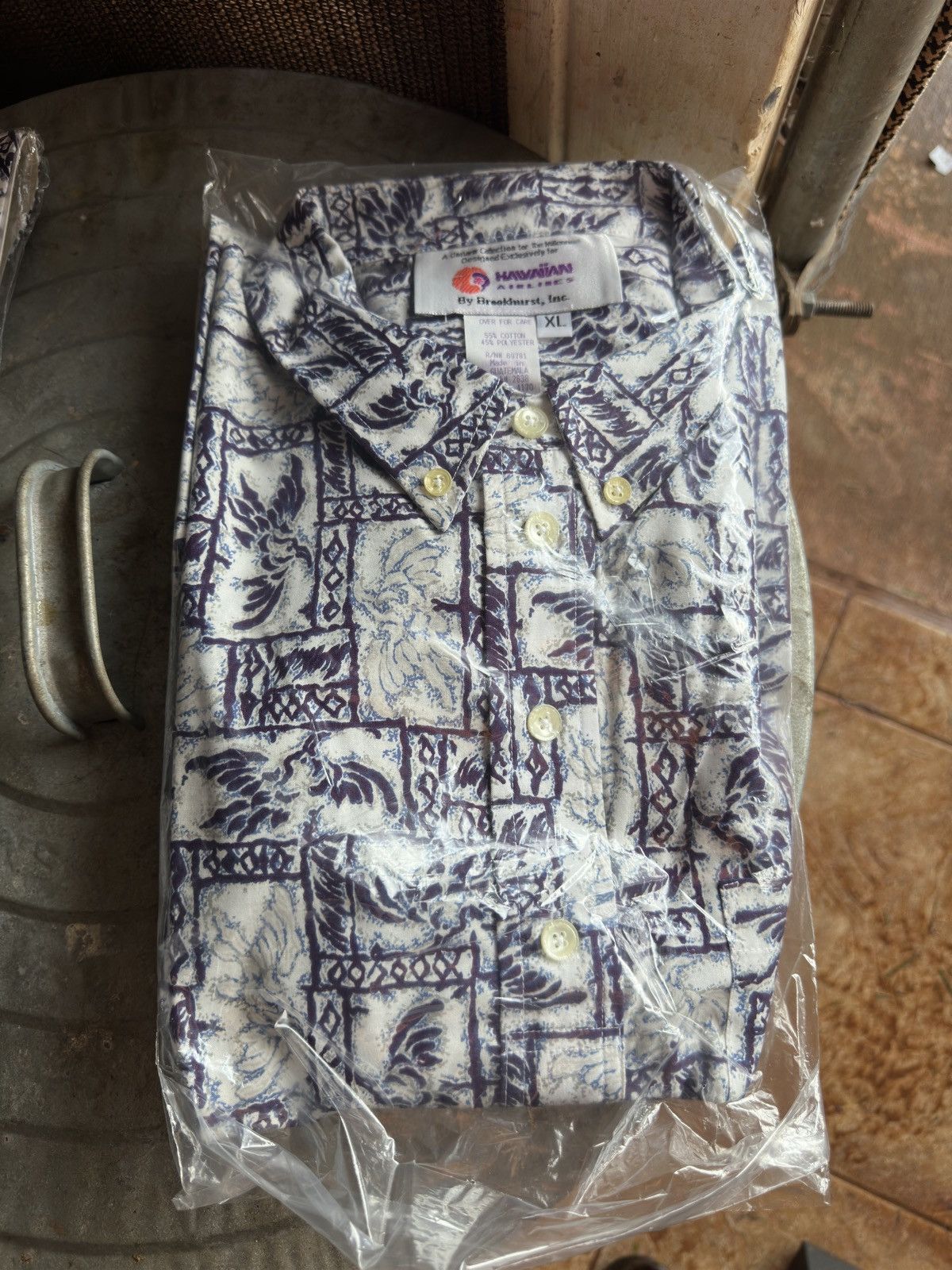 Other New Hawaiian Airlines Shirt By Brookhurst Dead StockMen's XL Size US XL / EU 56 / 4 - 6 Thumbnail