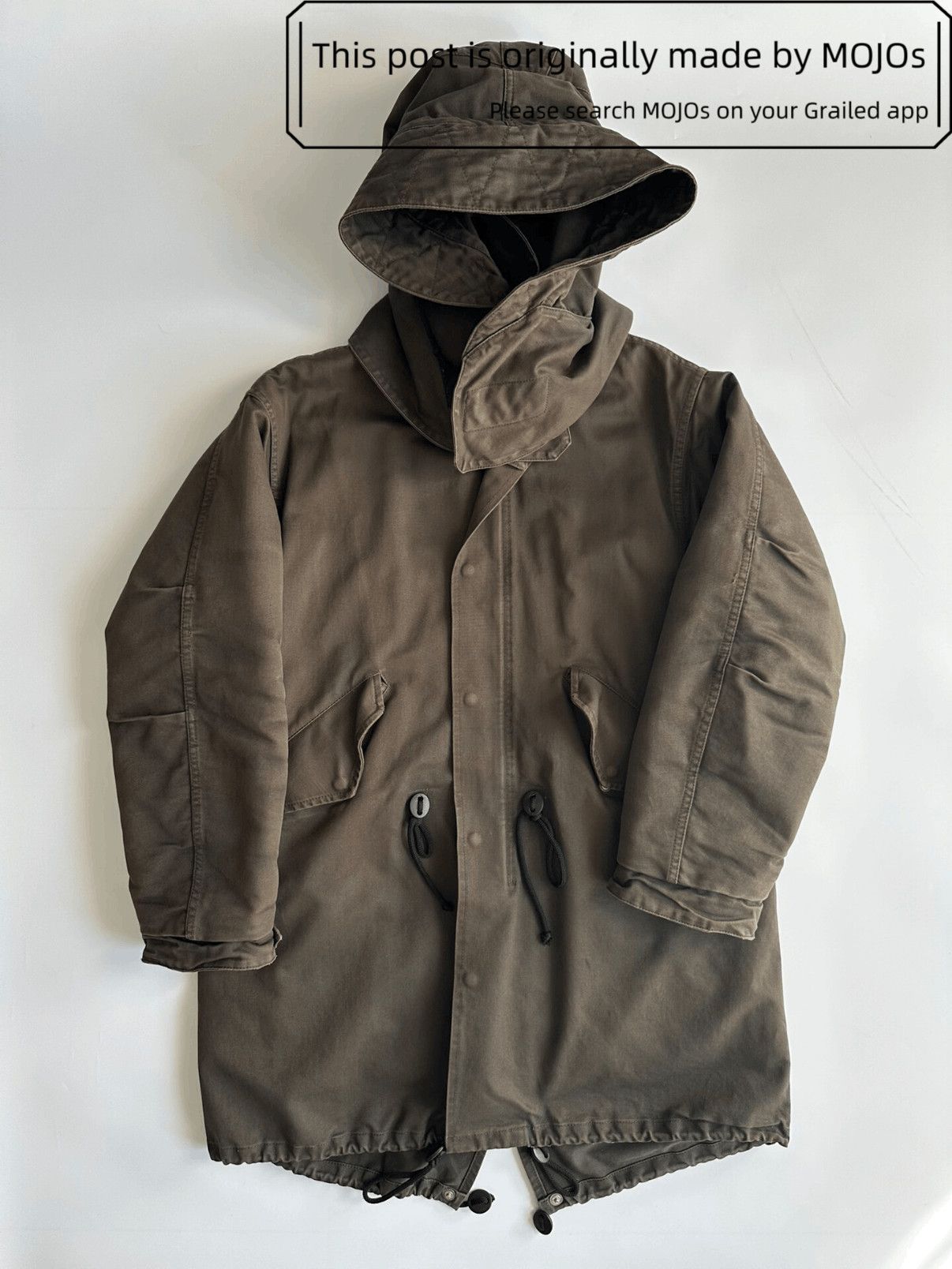 Raf Simons Sz 46 Raf by Raf Simons Padded Military Parka mojos172212 Size US S / EU 44-46 / 1 - 3 Thumbnail