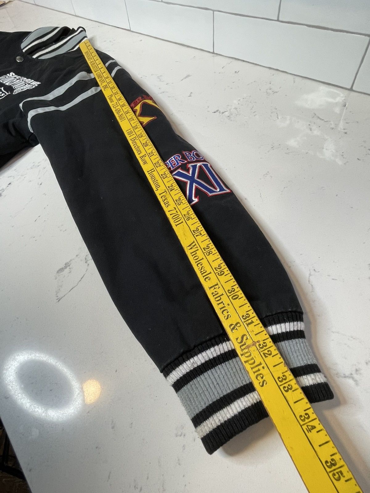 Las Vegas Raiders 3-Time Super Bowl Embroidered GIII Jacket