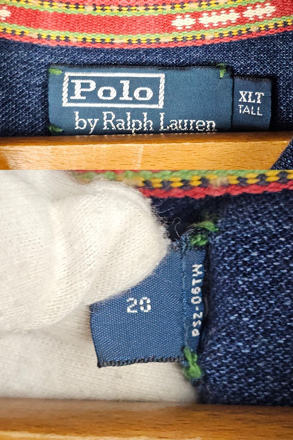 Polo Ralph Lauren PRL “USNC Dragon” Indigo Jersey Polo - XLT (Tall) - c. 06ss Size US XL / EU 56 / 4 - 9 Thumbnail