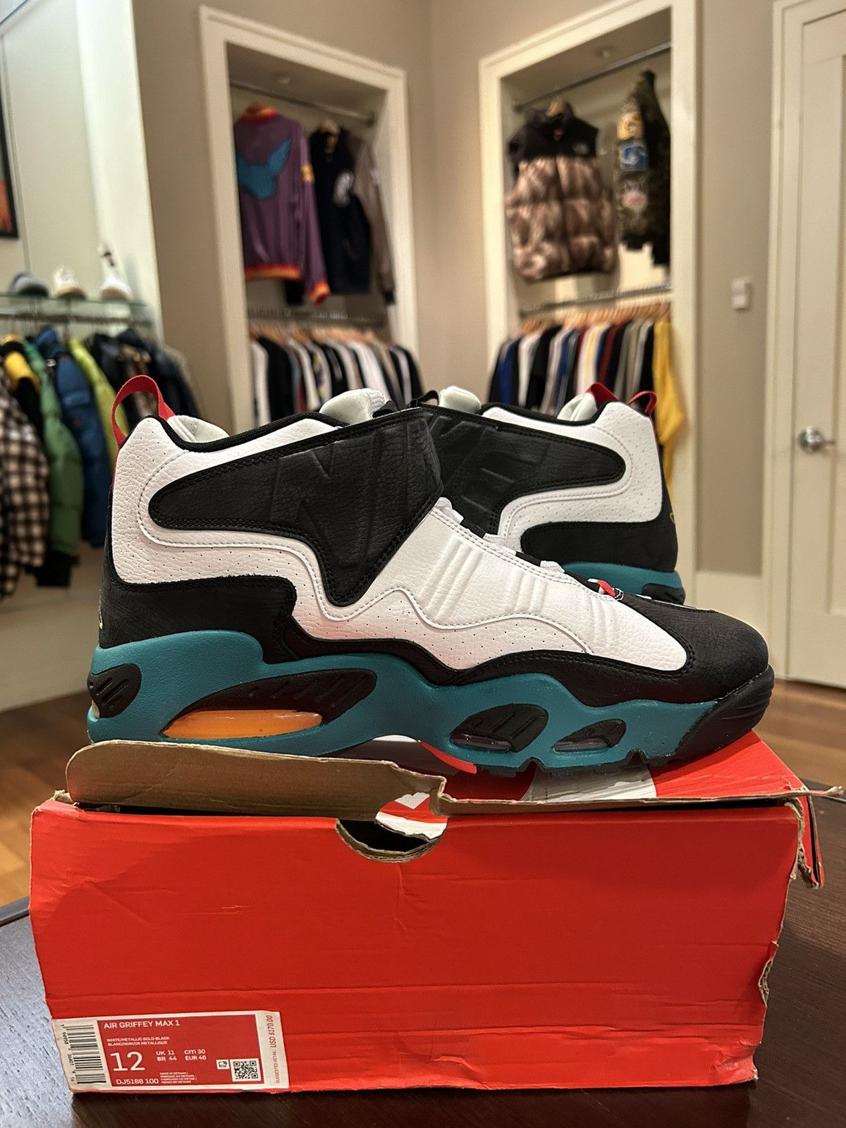 Nike Nike Air Griffey Max 1 Swingman Sweetest Swing Size US 12 / EU 45 - 4 Thumbnail