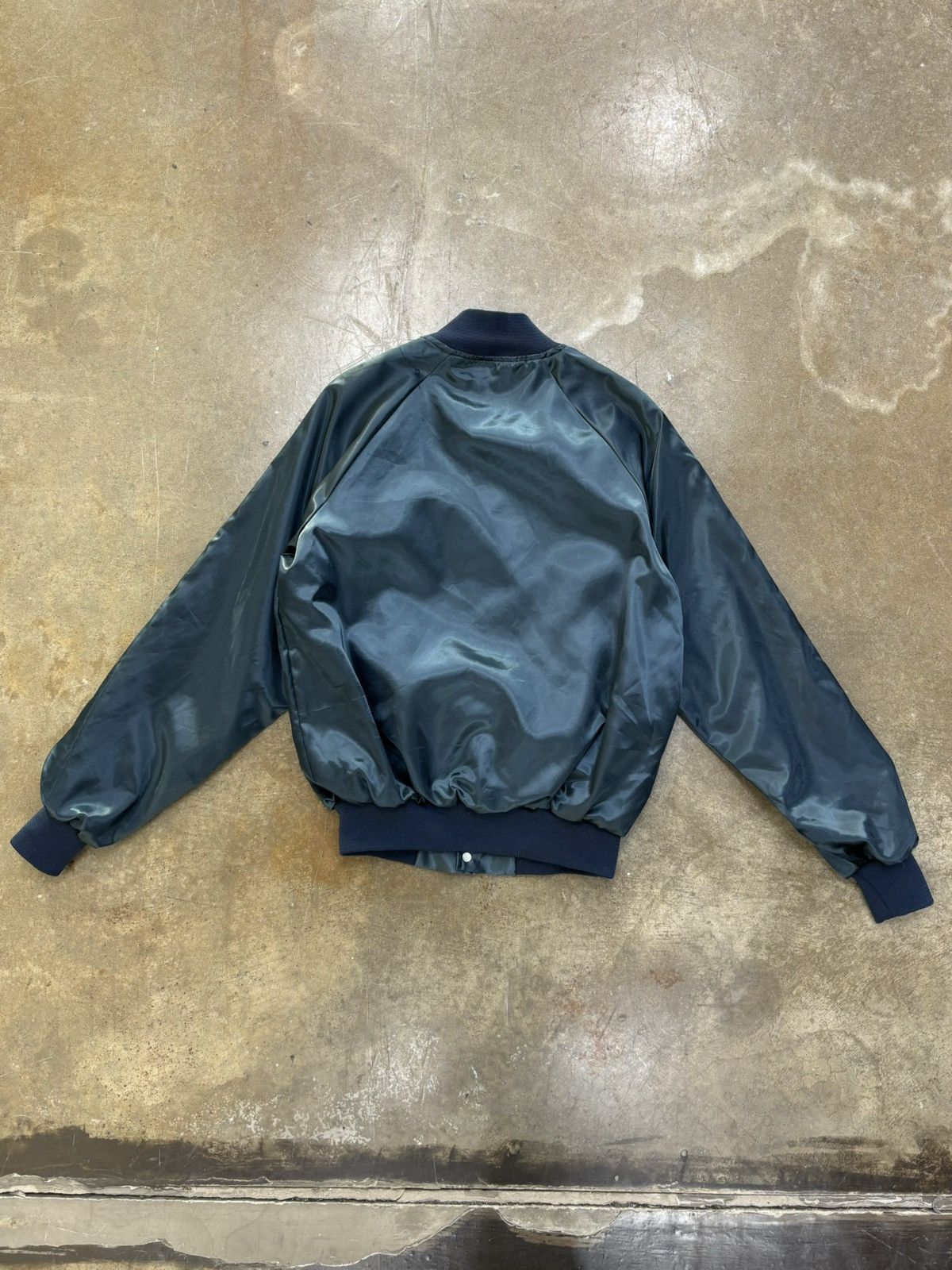 Vintage Vintage Sandy Safe Driver Varsity Bomber Jacket Medium Size US M / EU 48-50 / 2 - 4 Thumbnail
