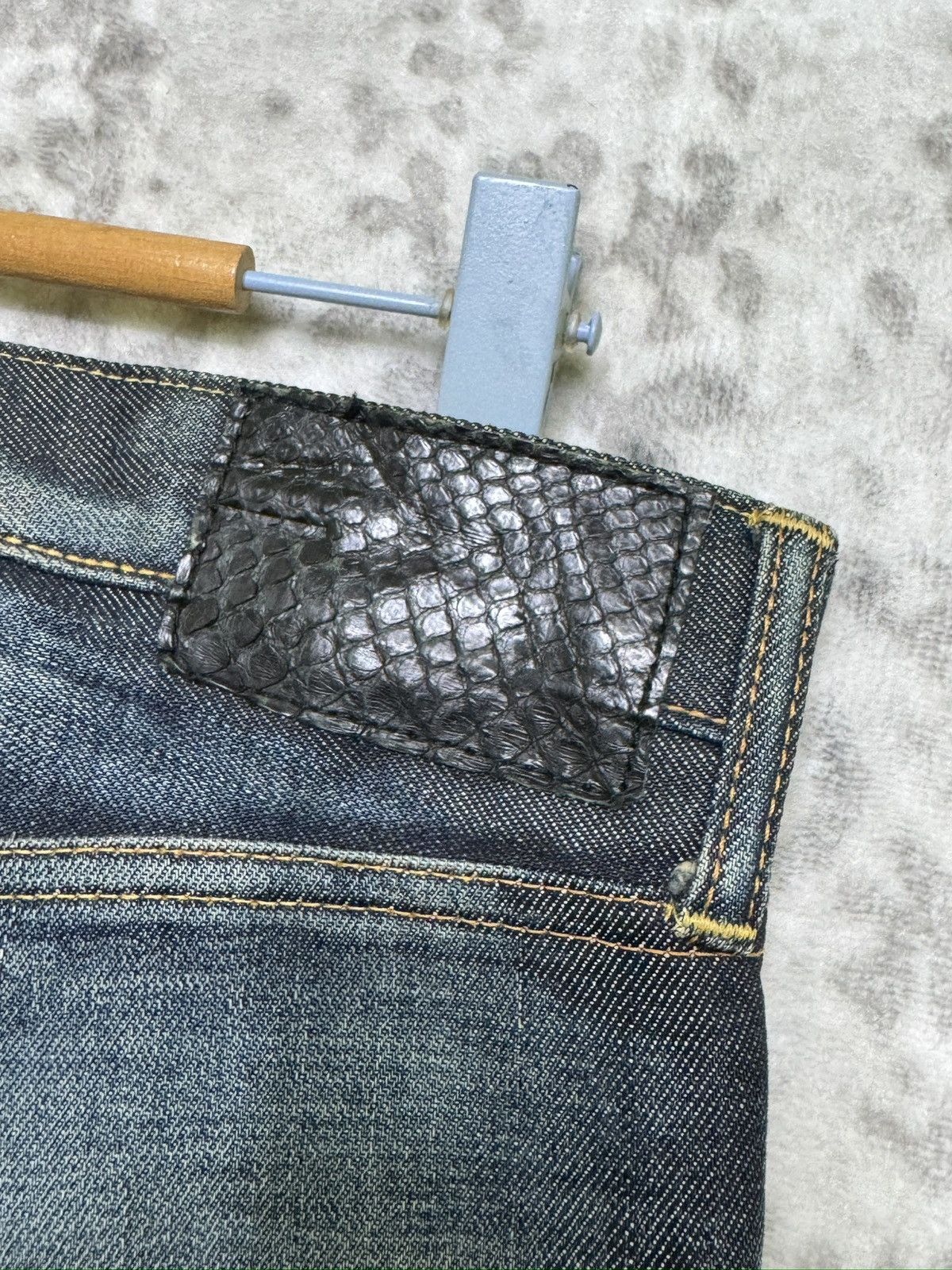 Visvim Vintage Visvim Social Sculpture 03 NW Slim Straight Jeans Size US 31 - 11 Thumbnail
