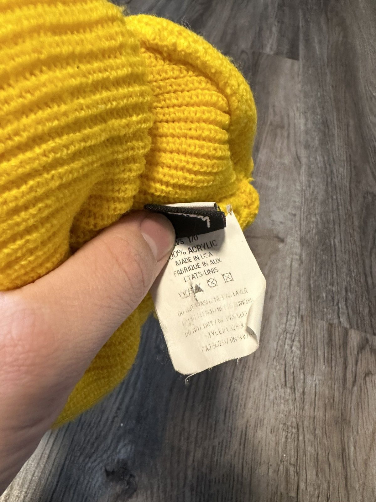 Stussy Yellow Stussy Beanie Size ONE SIZE - 5 Thumbnail