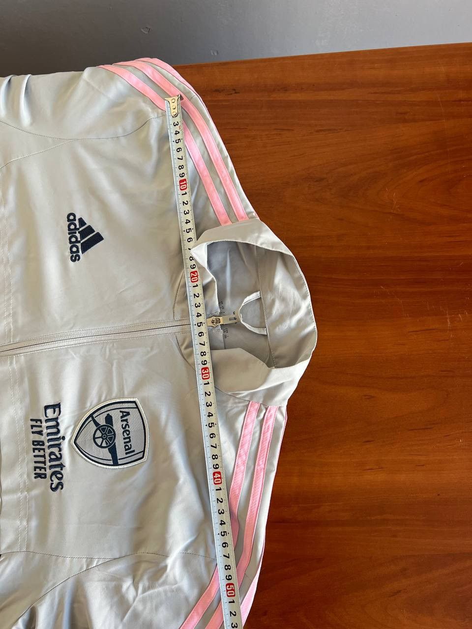 Adidas 2022/23 ARSENAL FC PRESENTATION MENS SOCCER FOOTBALL JACKET Size US L / EU 52-54 / 3 - 19 Thumbnail
