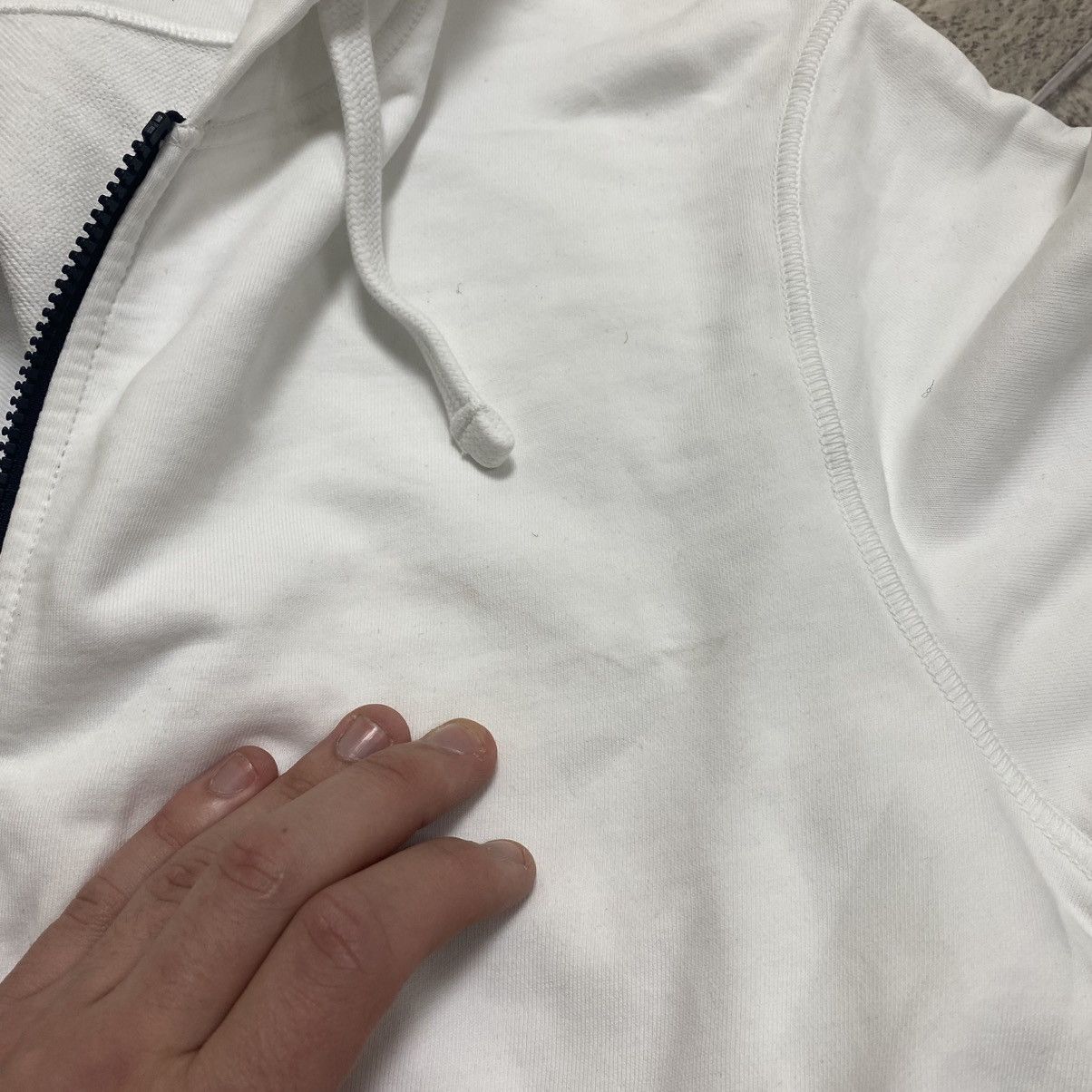 Stone Island Stone Island full zip hoodie White Size US L / EU 52-54 / 3 - 22 Thumbnail