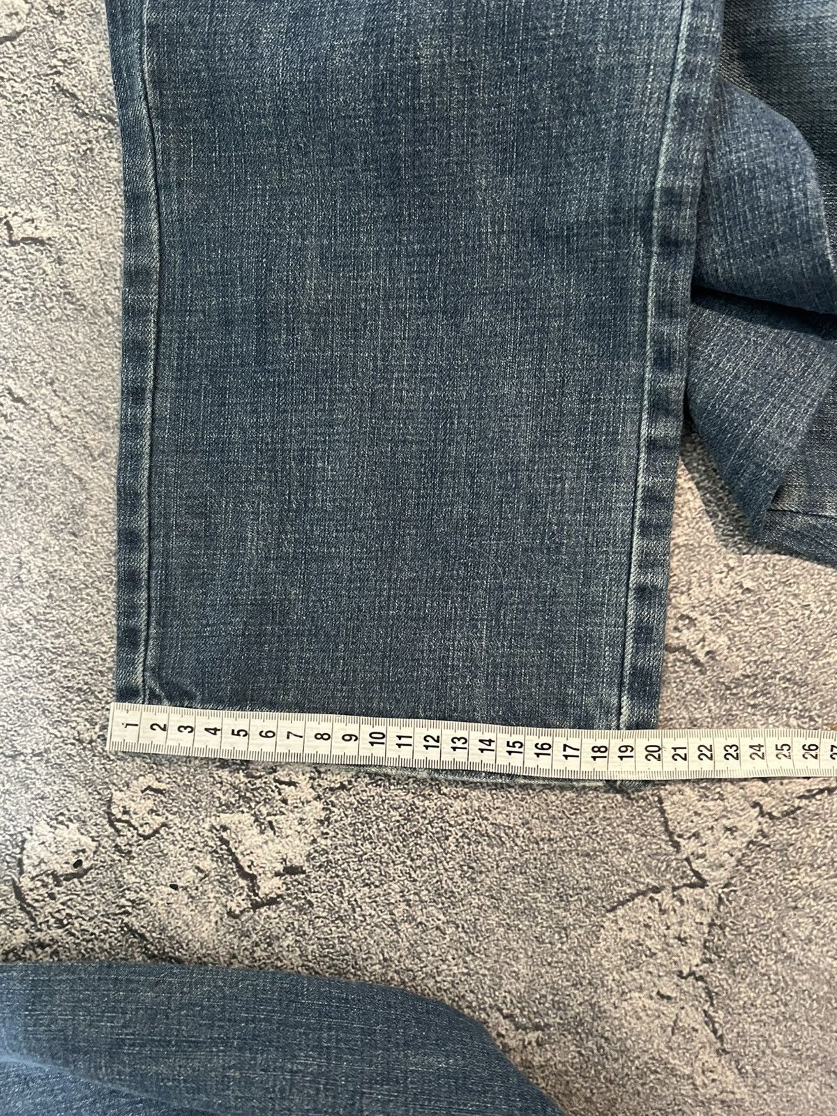 Japanese Brand Japanese Washed Glitter Glamour Slim Jeans Y2K Size US 34 / EU 50 - 11 Thumbnail