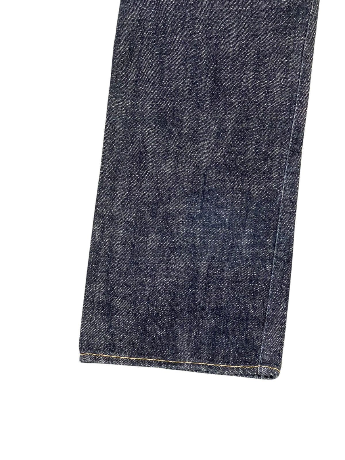 Evisu Wide Loose Jeans Y2K Evisu Yamane Handpainted 3🟦 Size US 33 - 3 Thumbnail