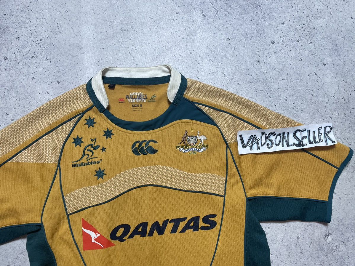 Canterbury of New Zealand Vintage Canterbury Wallabies Australia Rugby Union Shirt Size US S / EU 44-46 / 1 - 5 Thumbnail