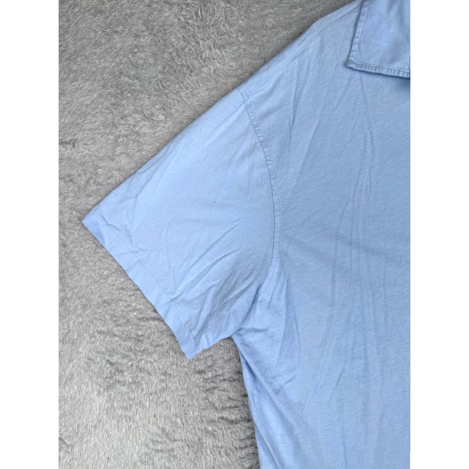 Polo Ralph Lauren Polo Ralph Lauren Shirt Adult 2XB Blue 100% Cotton Short Sleeve Pocket Polo Shirt Mens 2XB Blue Polo Ralph Lauren Shirt Size US XXL / EU 58 / 5 - 3 Thumbnail