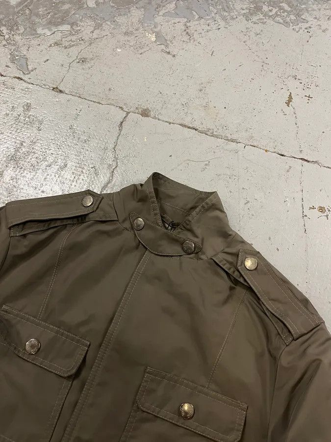 Dolce & Gabbana 2000s Dolce & Gabbana Officer Buttoned Khaki Olive Jacket Size US S / EU 44-46 / 1 - 5 Thumbnail