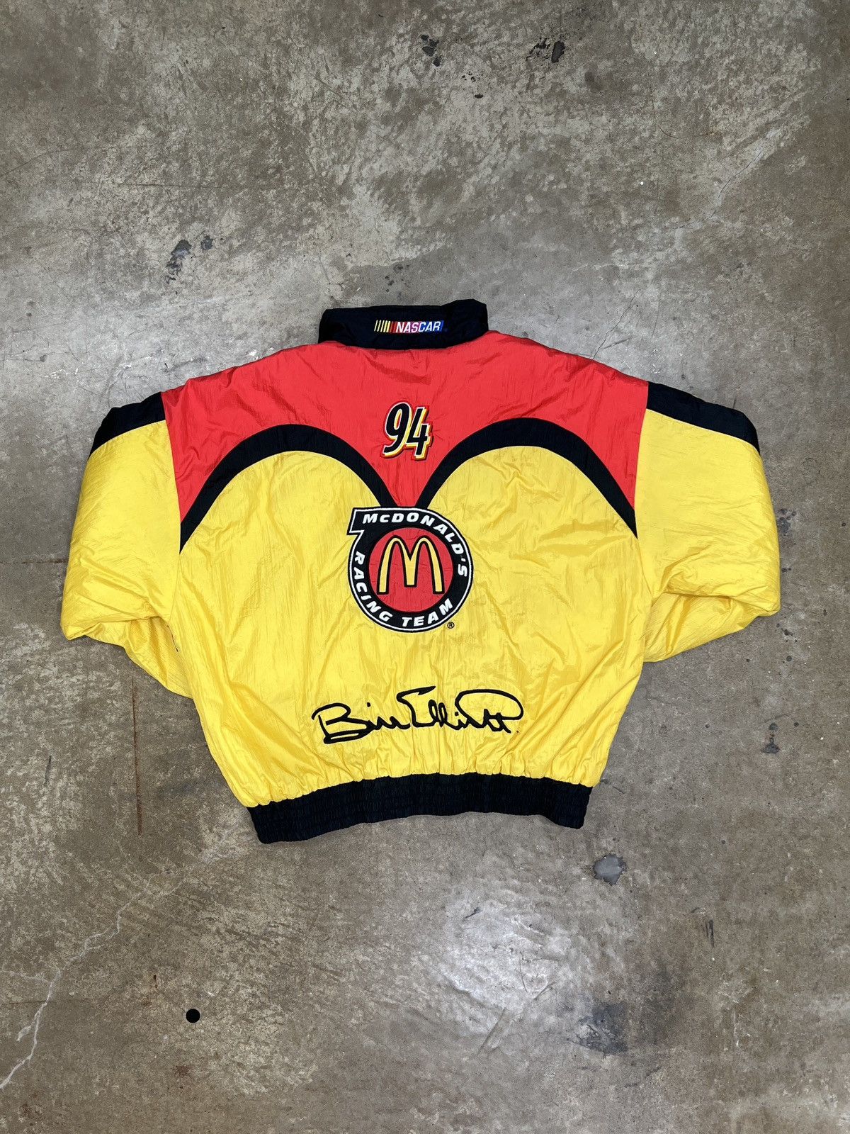 NASCAR Vintage McDonald’s Race Team Jacket NASCAR Bill Elliot large Size US L / EU 52-54 / 3 - 5 Thumbnail