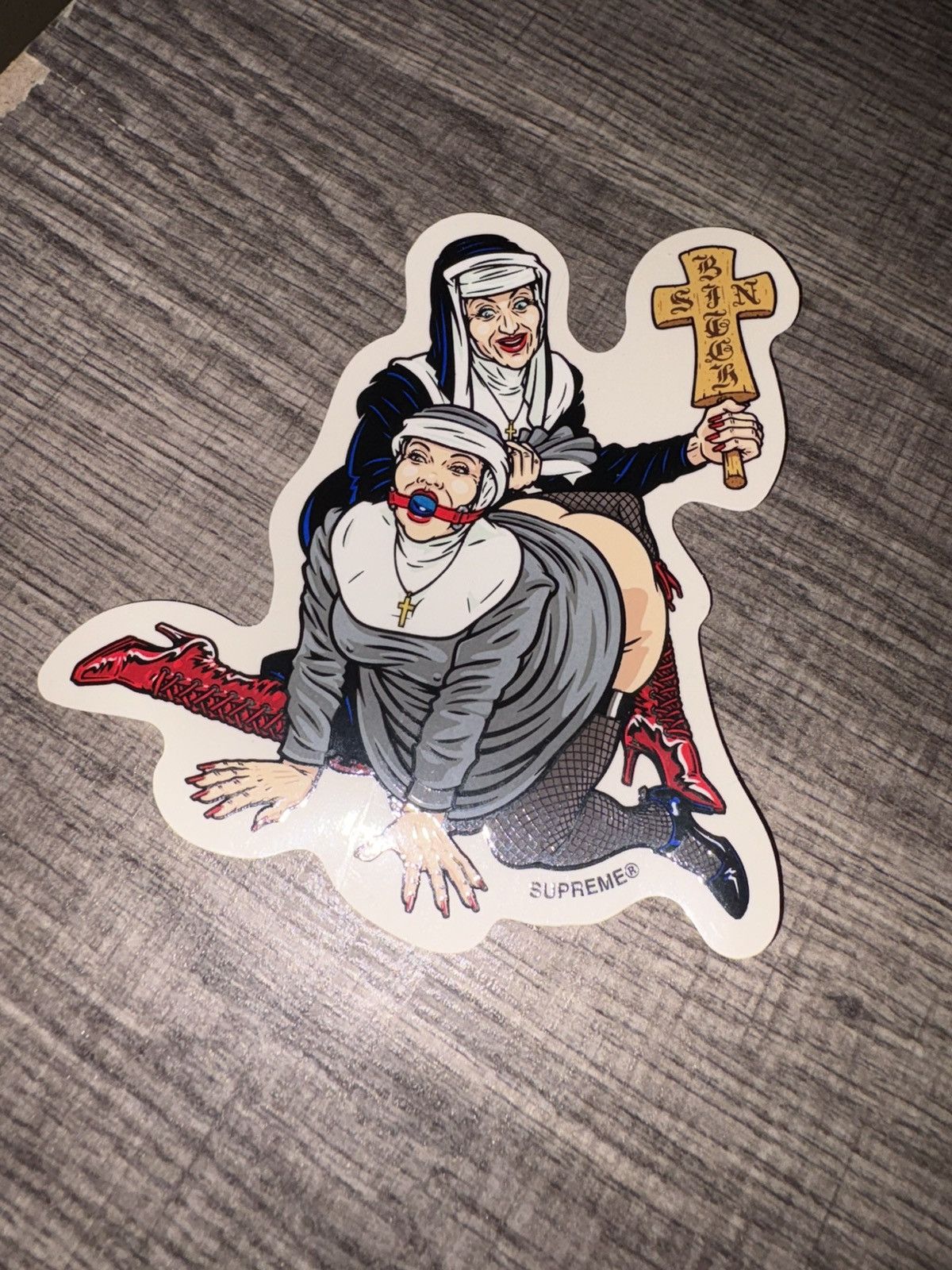 Supreme Supreme Nuns SS22 Sticker New Size ONE SIZE - 2 Thumbnail