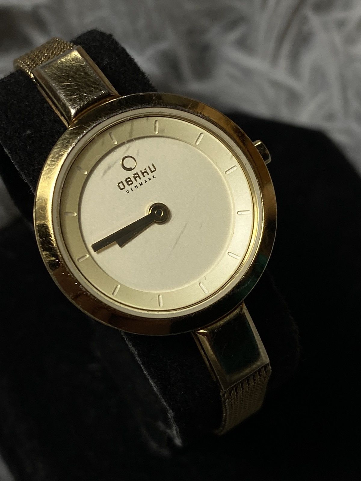 Japanese Brand Elegant Gold-Plated Obaku Watch - Japanese Brand Size ONE SIZE - 11 Thumbnail