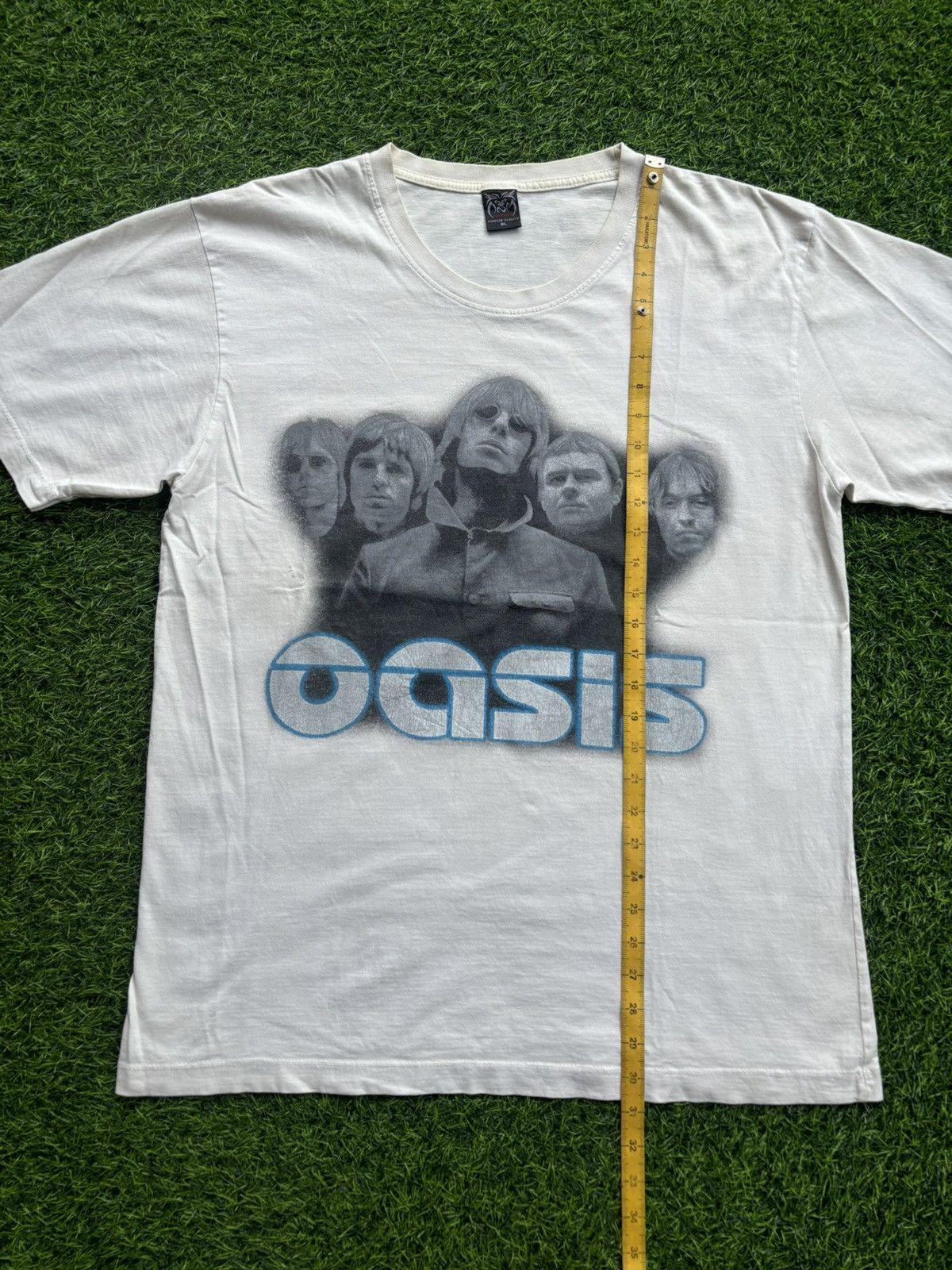 Band Tees Vintage Bootleg Oasis Britpop Band Tshirt Size US XL / EU 56 / 4 - 7 Thumbnail
