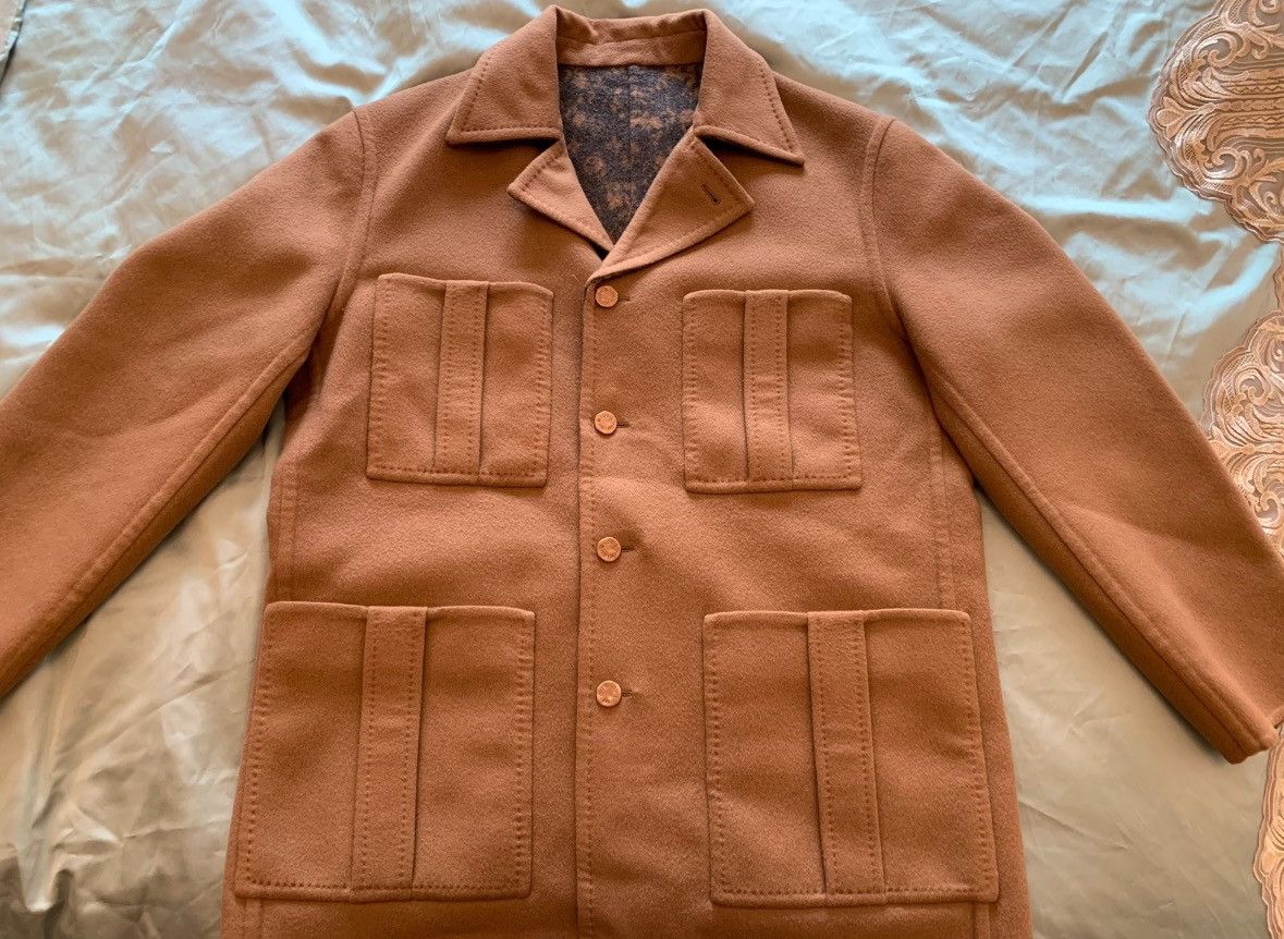 Louis Vuitton Louis Vuitton Brown wool reversible jacket with full-print Size US M / EU 48-50 / 2 - 4 Thumbnail