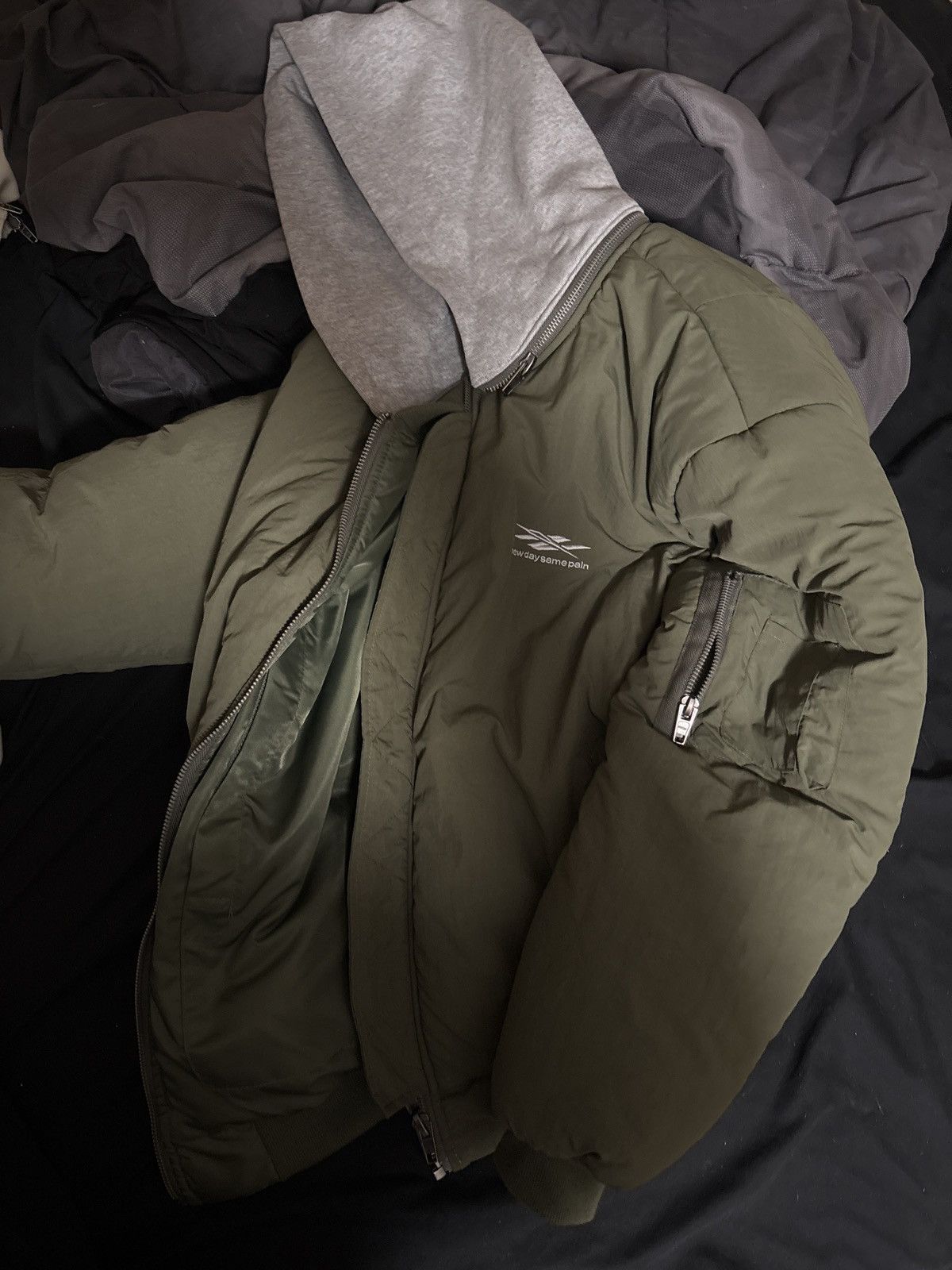 New Day Same Pain Sicko x newdaysamepain bomber jacket | Grailed