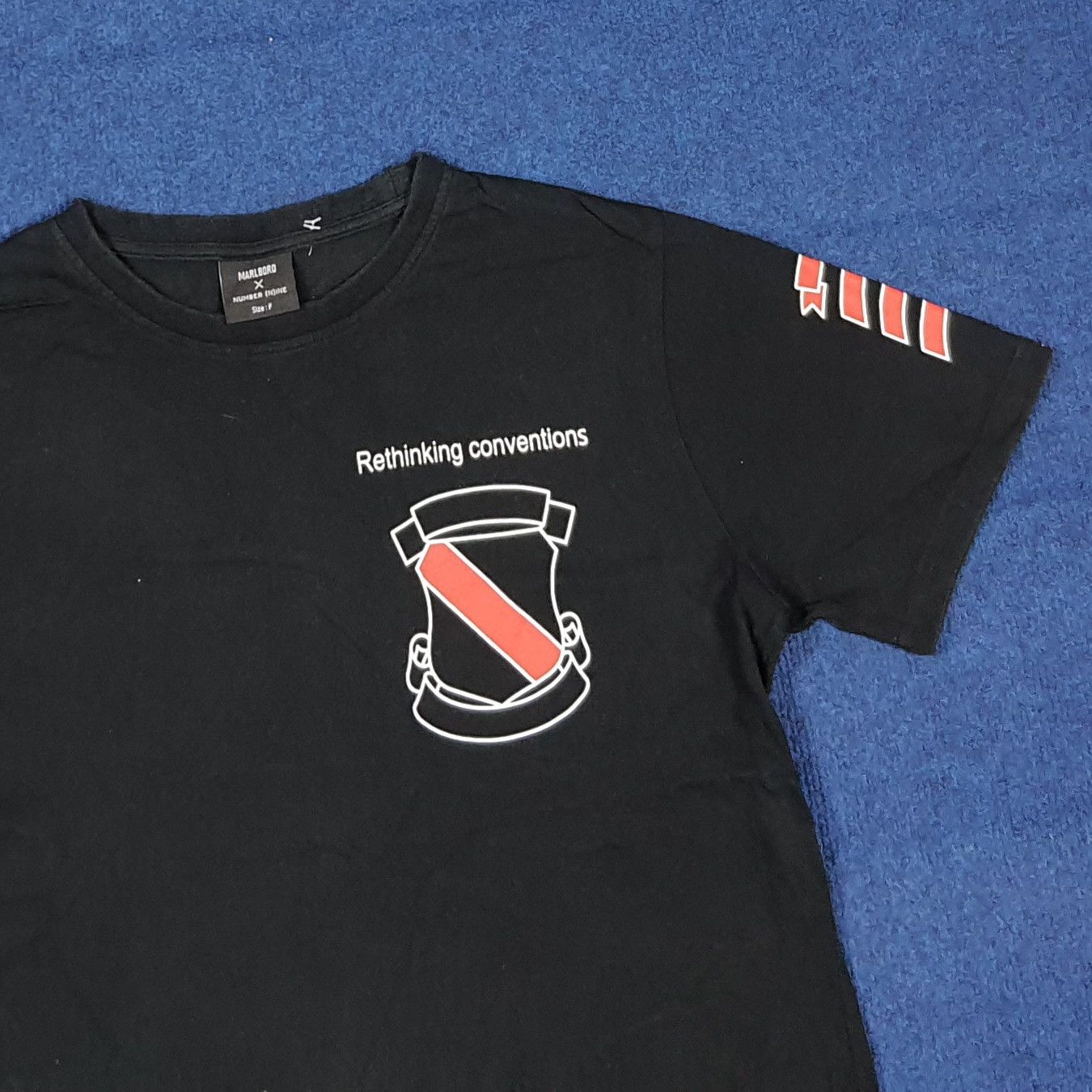 Number (N)ine Vintage Marlboro x Number Nine Japan Brand Tshirt C285N44 Size US M / EU 48-50 / 2 - 2 Thumbnail
