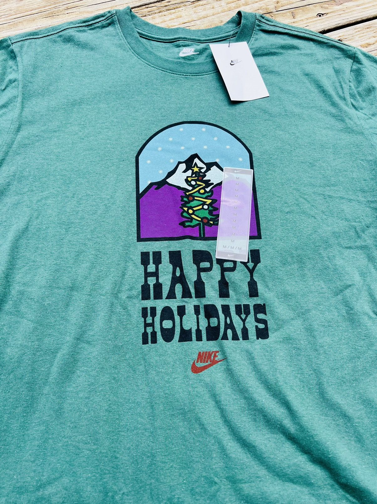 Holiday Brand × Nike NIKE CHRISTMAS TREE TEE (New) Size US M / EU 48-50 / 2 - 4 Thumbnail