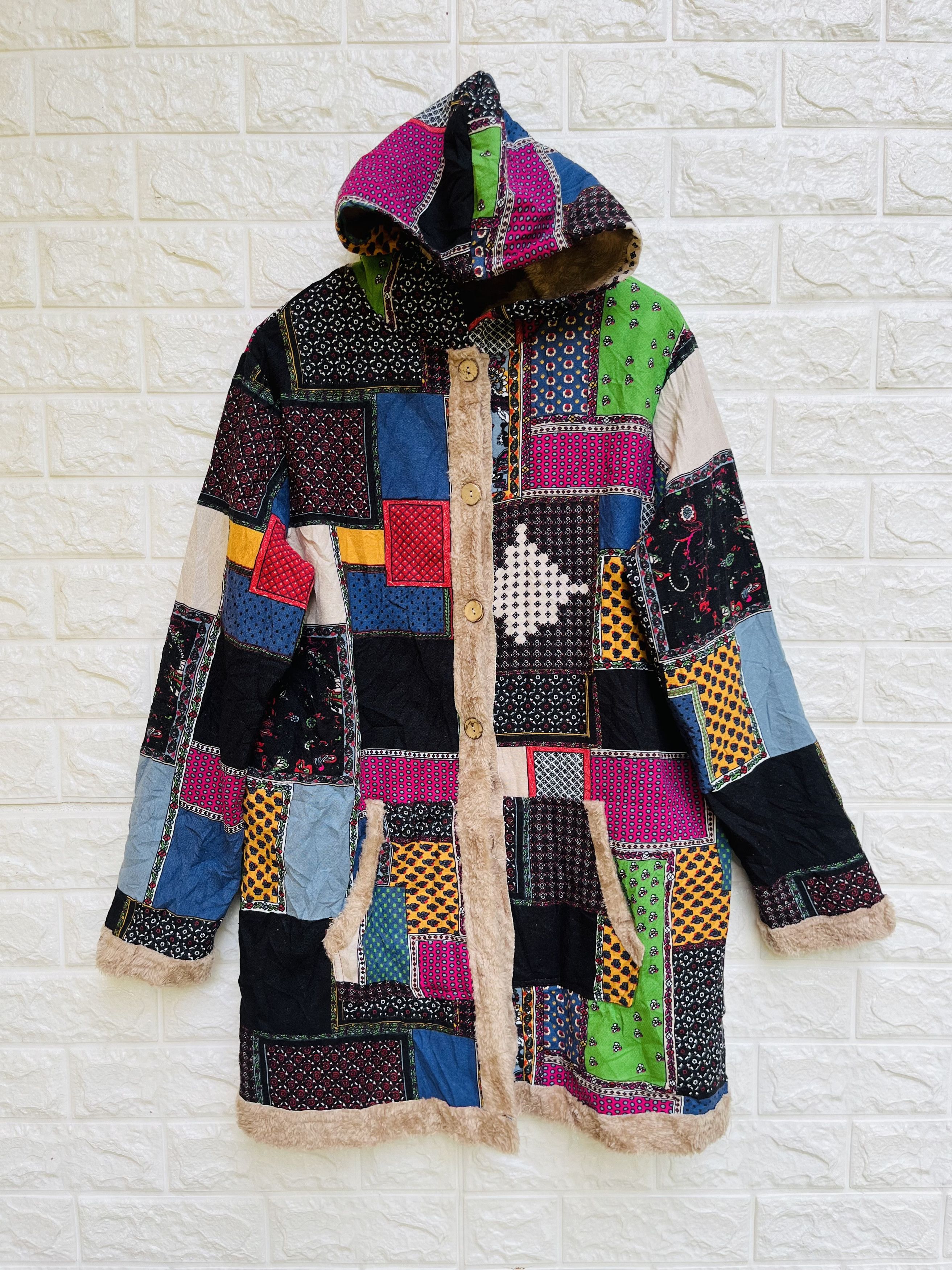 image of Vintage Multicolour Japanese Designer Fashion Style, Women's (Size Medium)
