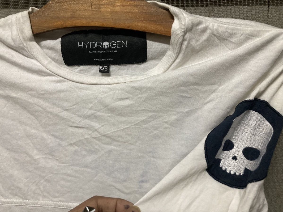 HYDROGEN Hydrogen Long Sleeve T Shirt Size XXS / US 00 / IT 34 - 4 Thumbnail