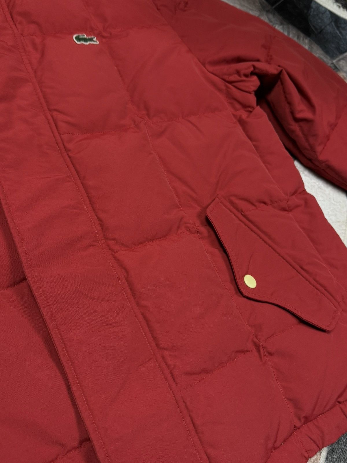 Lacoste LACOSTE LIVE DOWN JACKET PUFFER Y2K DRILL STYLE SIZE M Size US M / EU 48-50 / 2 - 21 Thumbnail