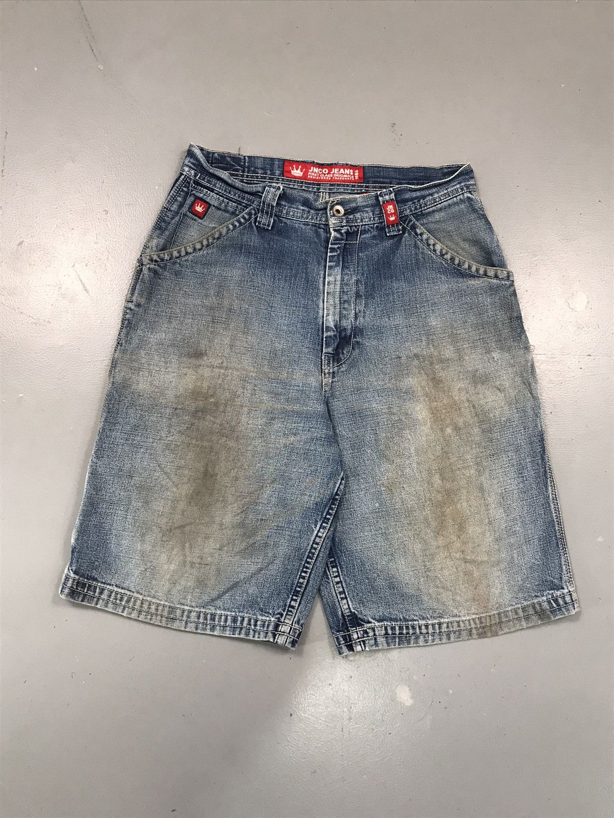 JNCO × Southpole × Vintage Vintage 90s Jnco crown embroidered denim Size US 31 - 4 Thumbnail