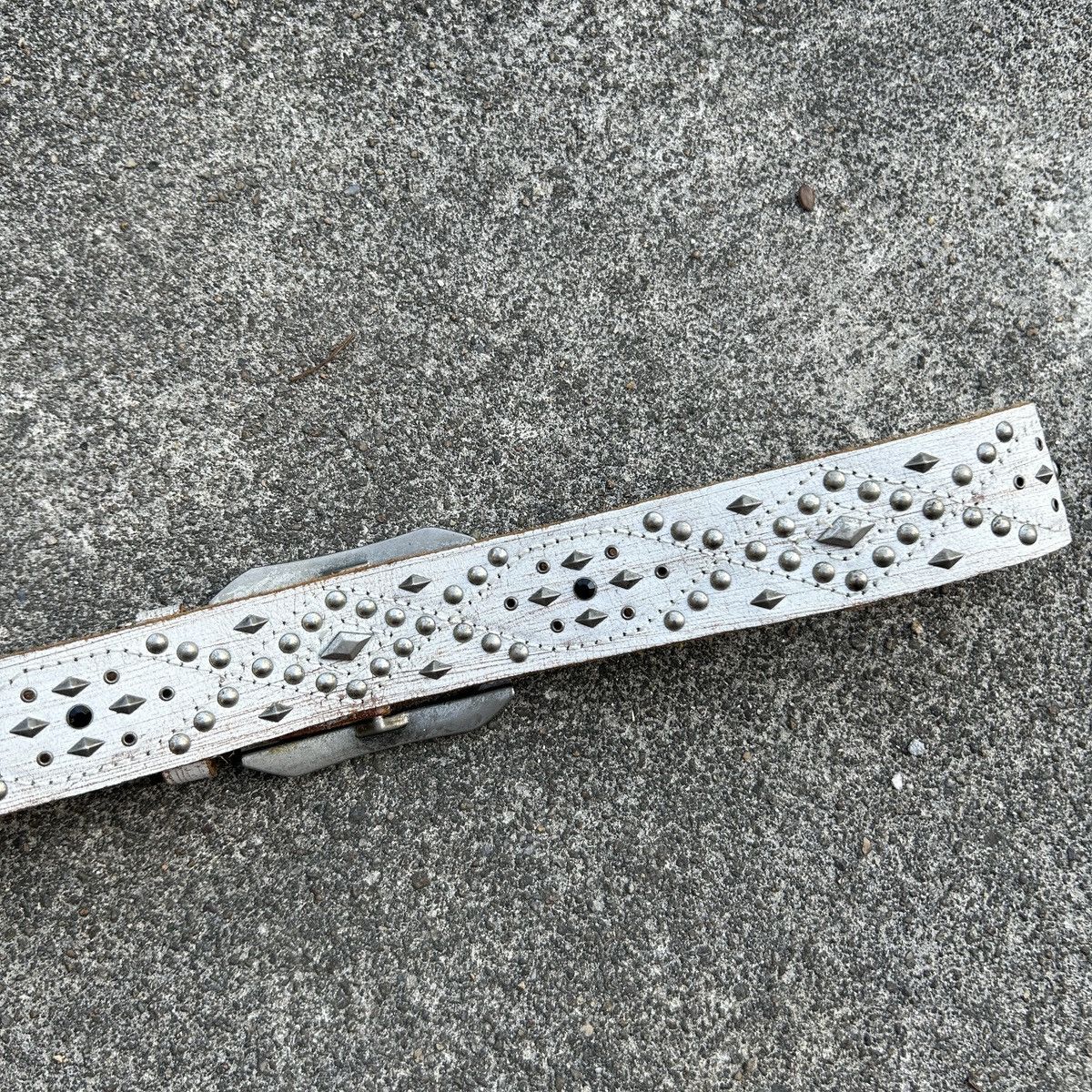 Vintage Vintage studded leather belt (Kapital Style) Size ONE SIZE - 8 Thumbnail