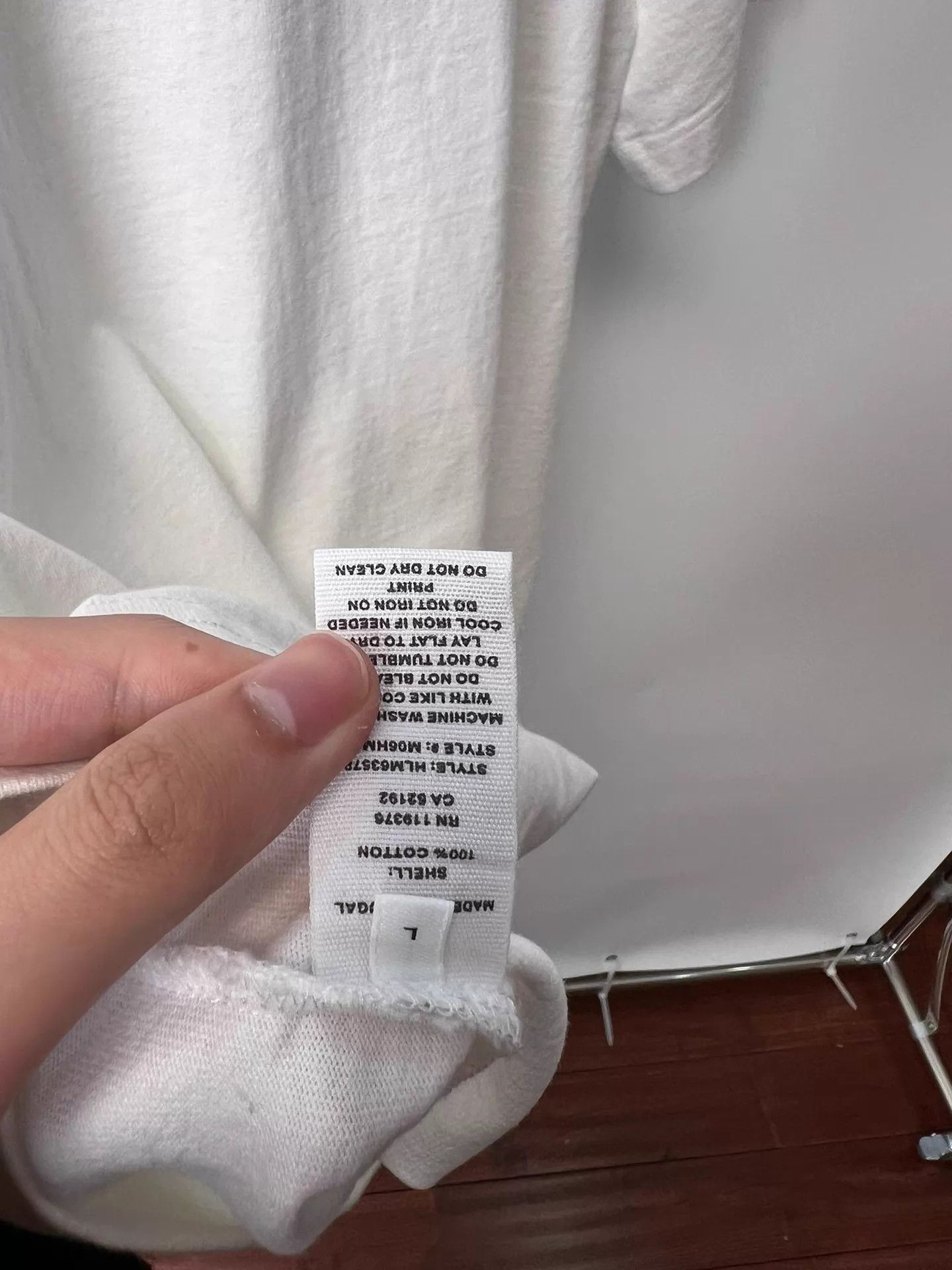 Helmut Lang Helmut Lang HL Print T-shirt Size US L / EU 52-54 / 3 - 7 Thumbnail