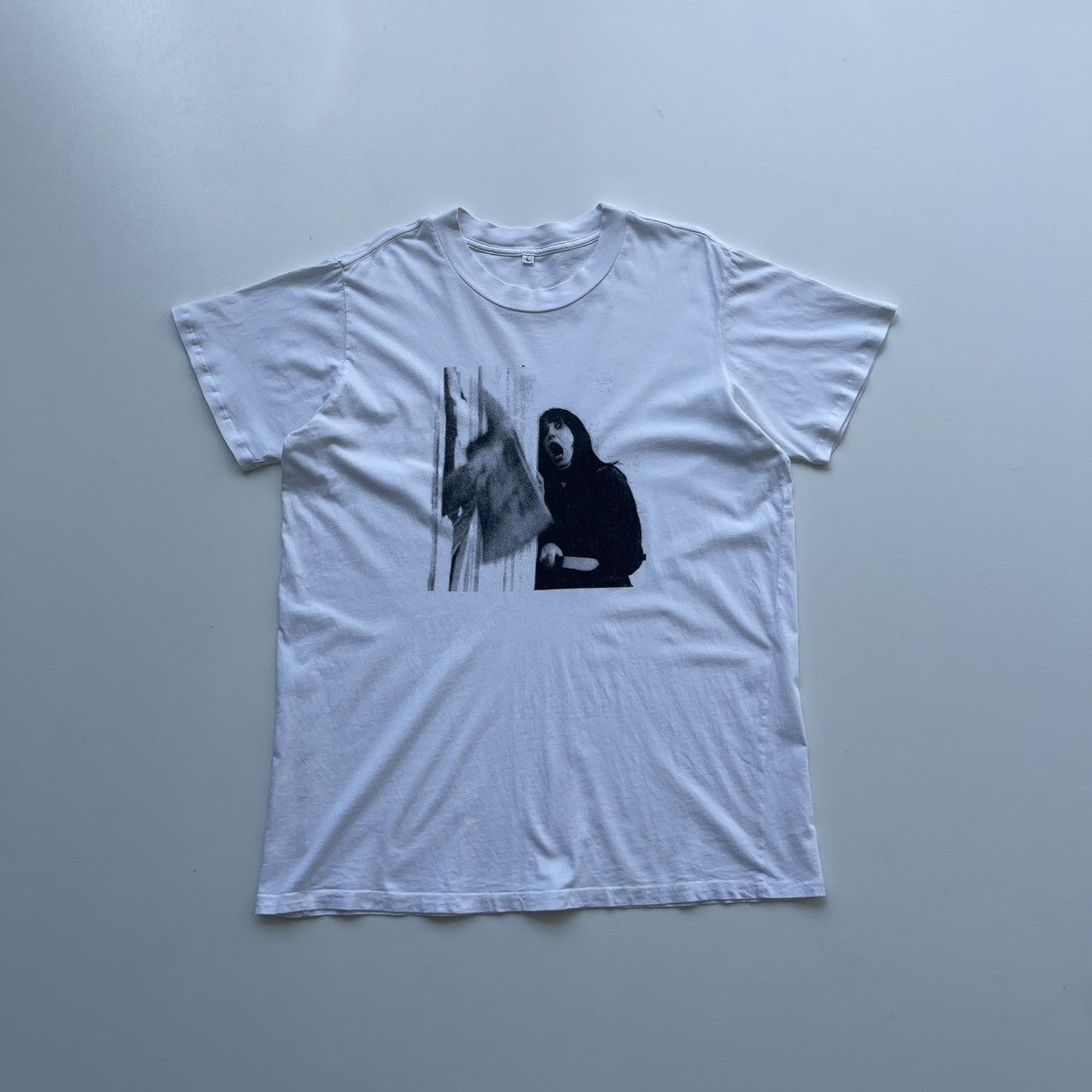 Vintage The Shinning Wendy Printed Vintage T-Shirt White Size US L / EU 52-54 / 3 - 1 Thumbnail