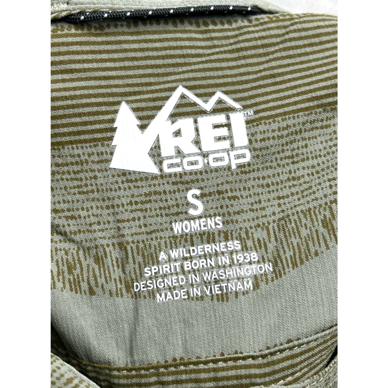Vintage REI Co Op Sahara Pattern LS Shirt Womens Small Green A Wilderness Button Up Size S / US 4 / IT 40 - 4 Thumbnail